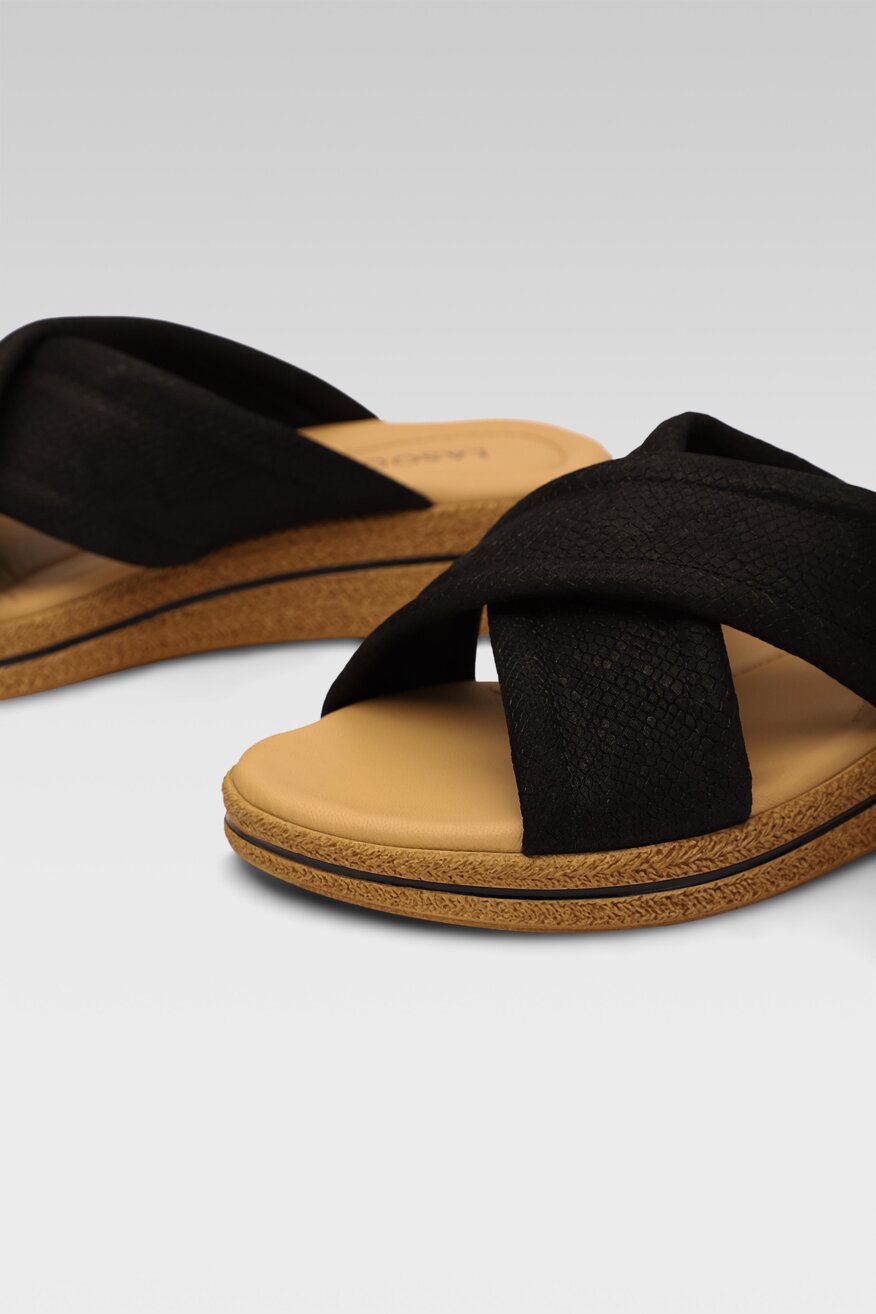 Papuče Lasocki CRNA - 5903698691749