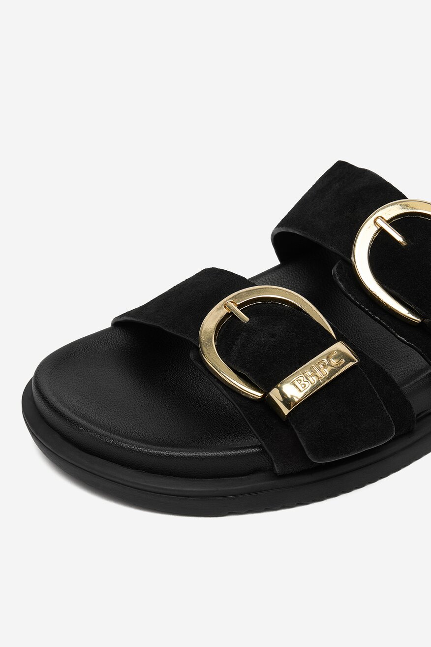 
                Beverly Hills Polo Club - Klapki skórzane - 5906751904251