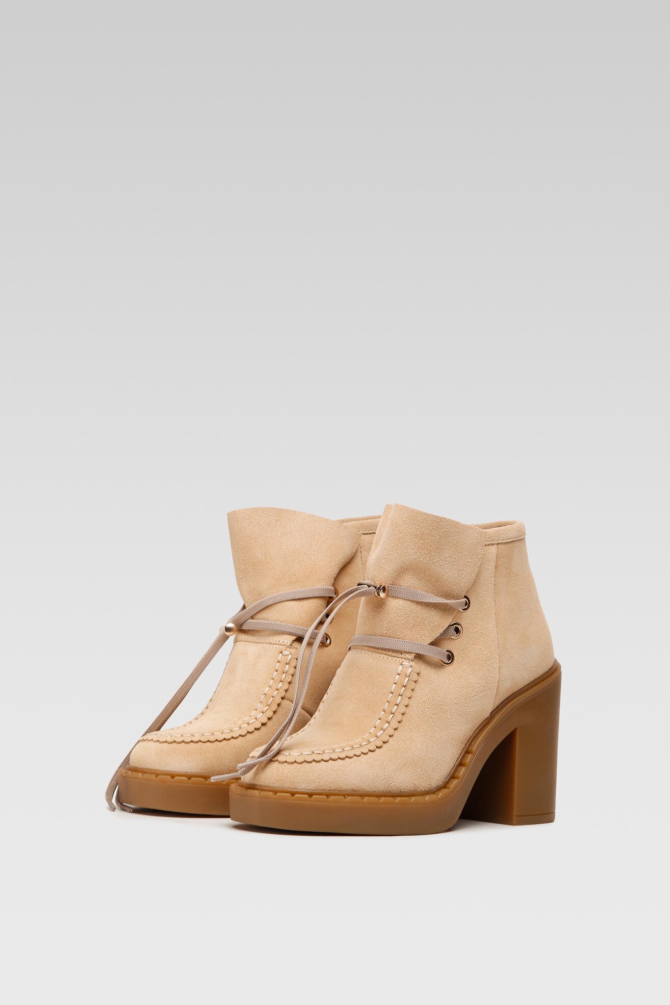 Botki SIMPLE SIMPLE-SL-34-02-000074 203 Beżowy