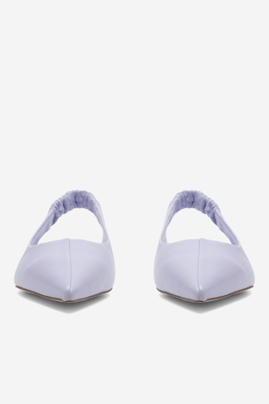 
                SAM EDELMAN - Baleriny skórzane bez pięty - 2230042232277