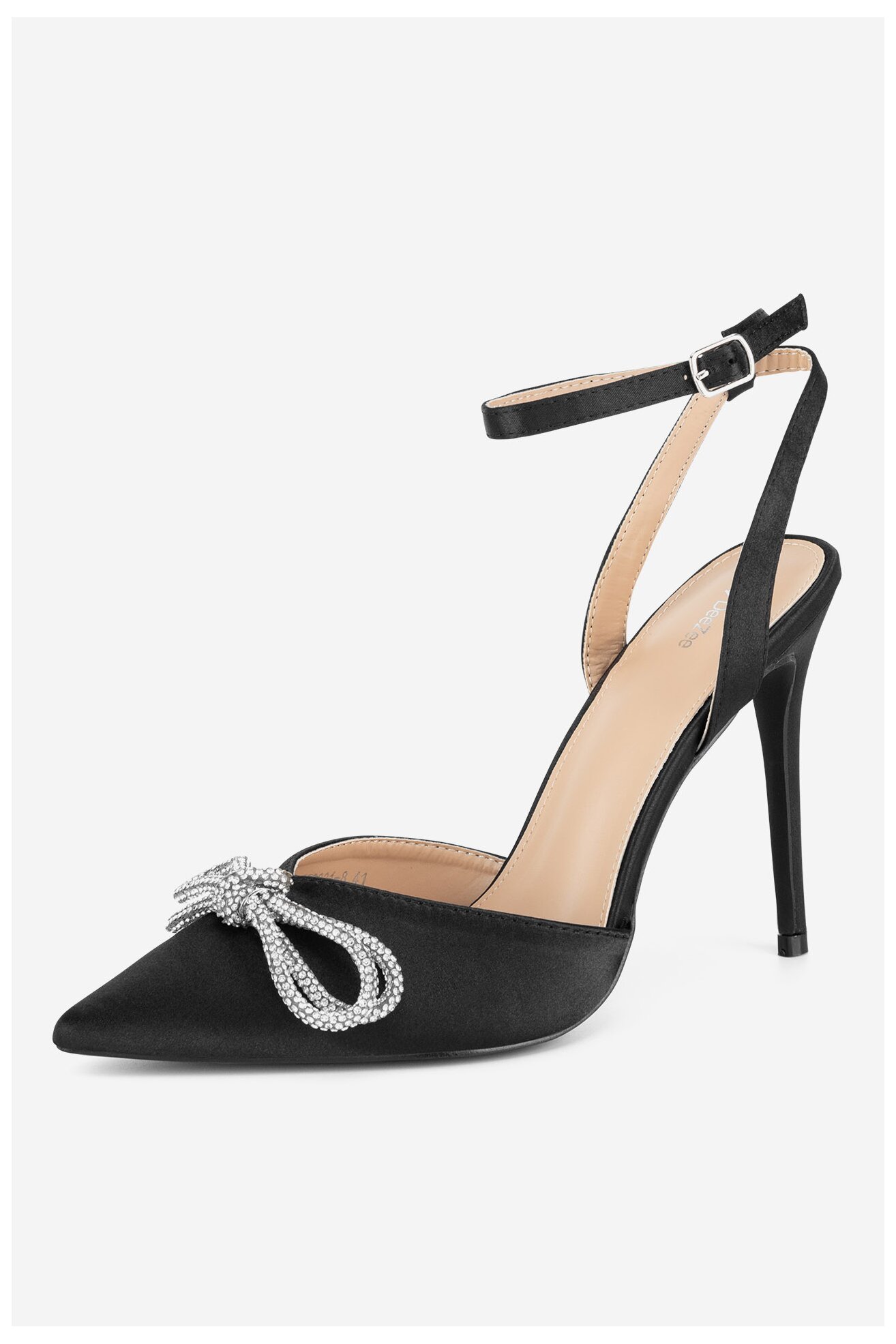 Pantofi cu toc DeeZee F92831-8 NEGRU