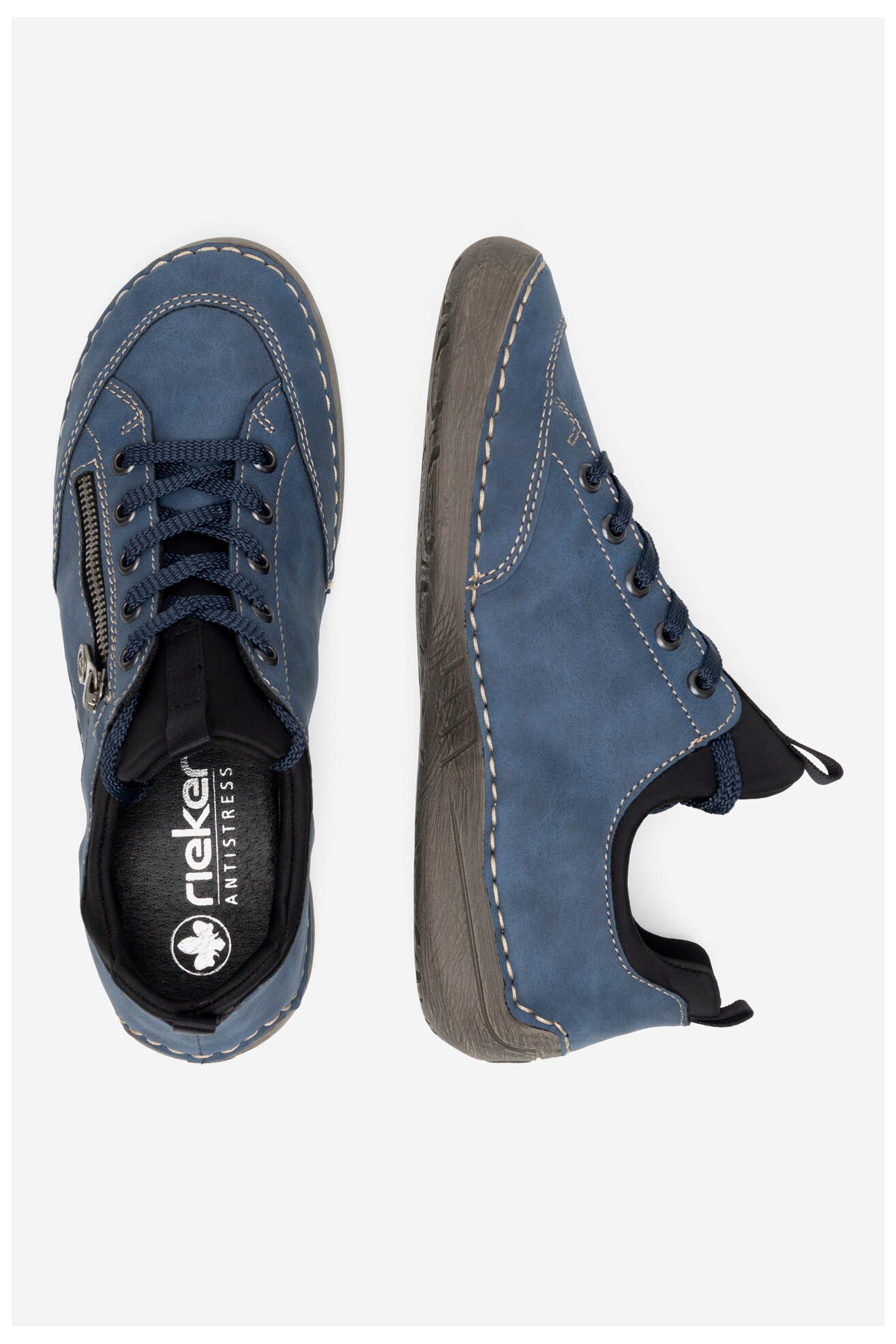 Sneakers Rieker 52573-14 Niebieski