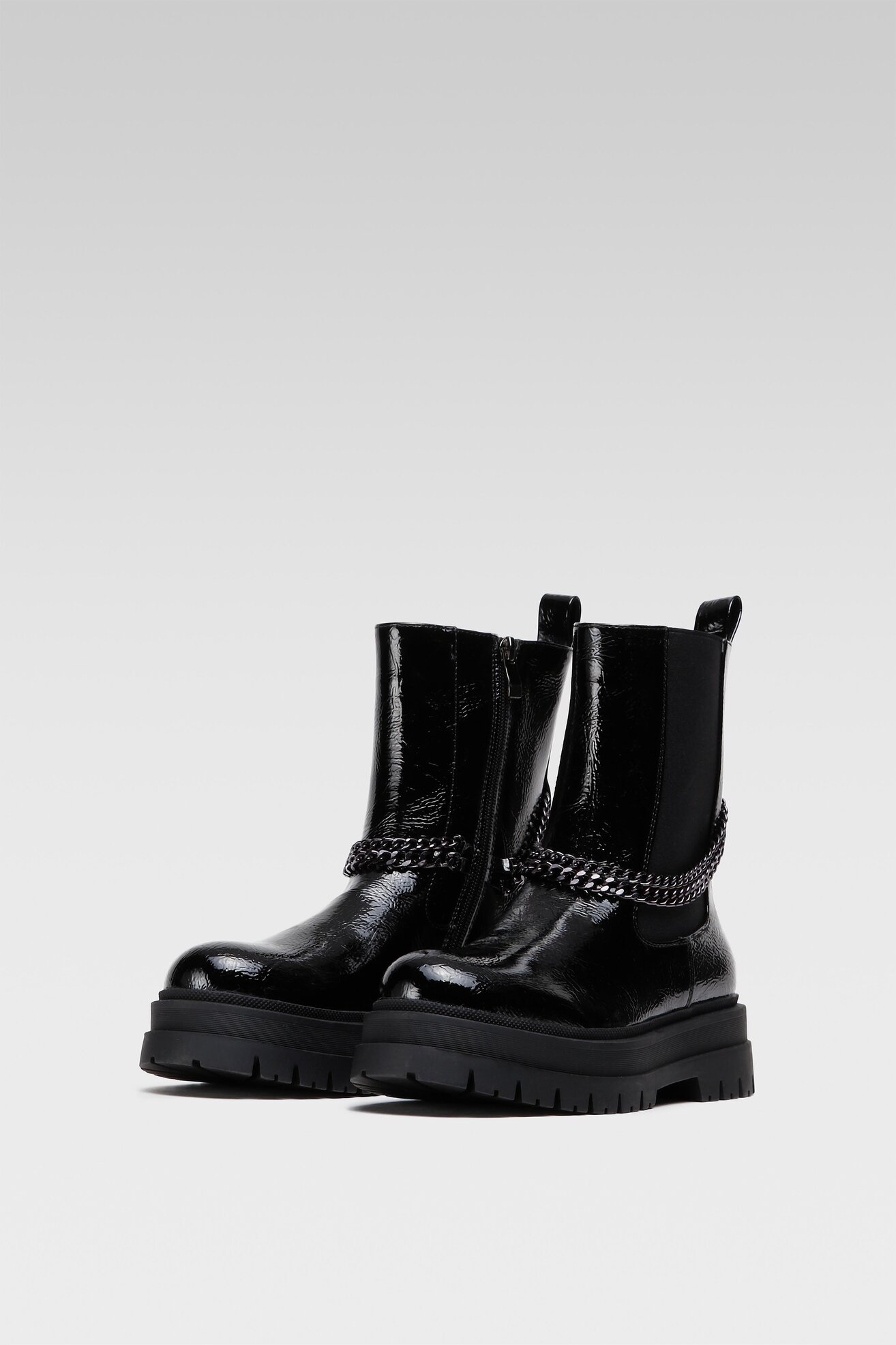 Botki DeeZee H13119-4 Czarny