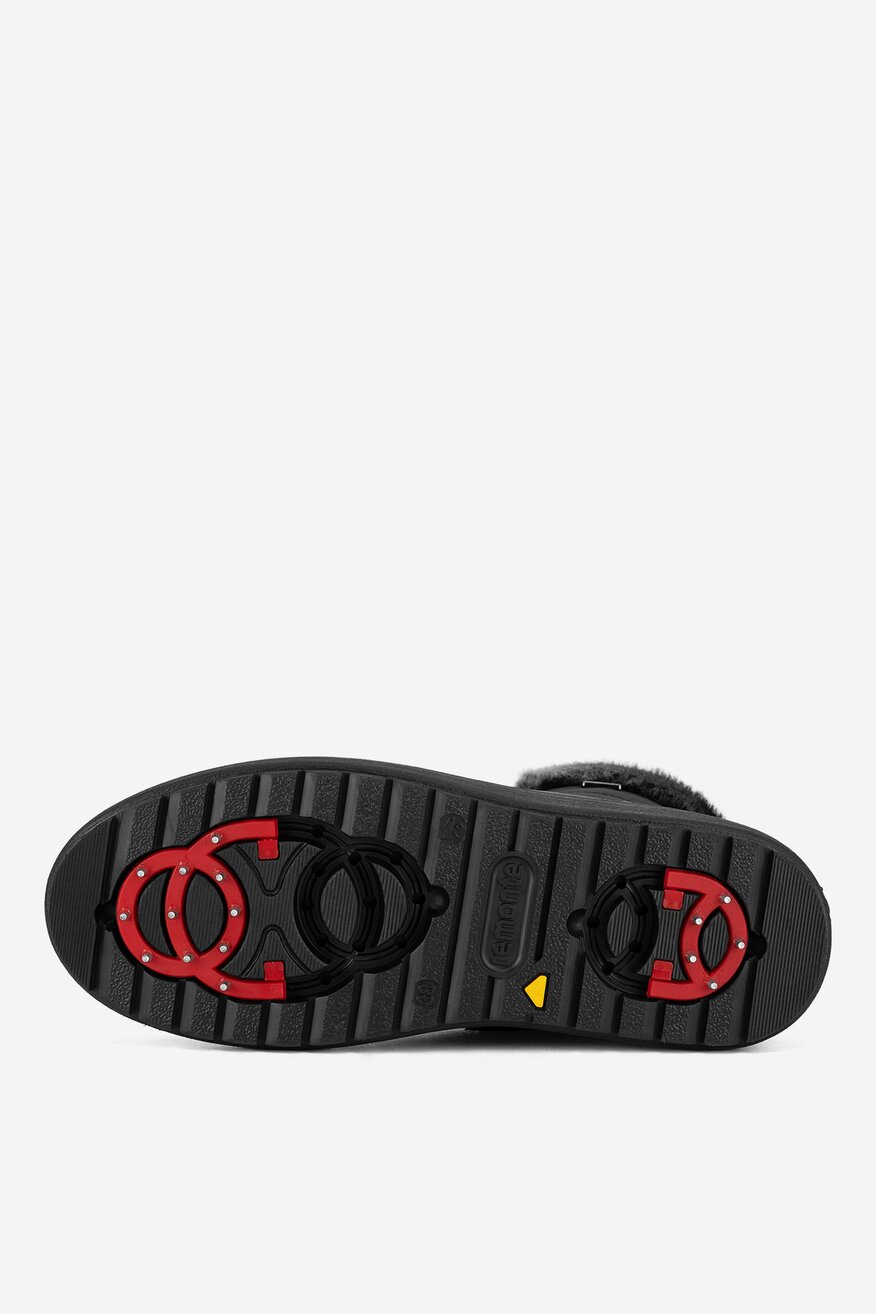 Remonte - Trzewiki skórzane ocieplane - 2230068910692