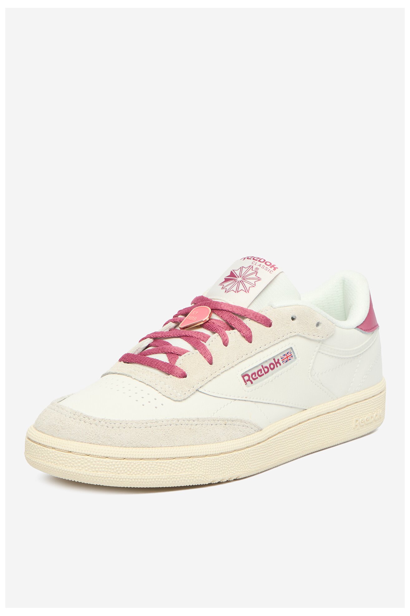 Obuwie sportowe Reebok EO CLUB C 100249016 Kremowy