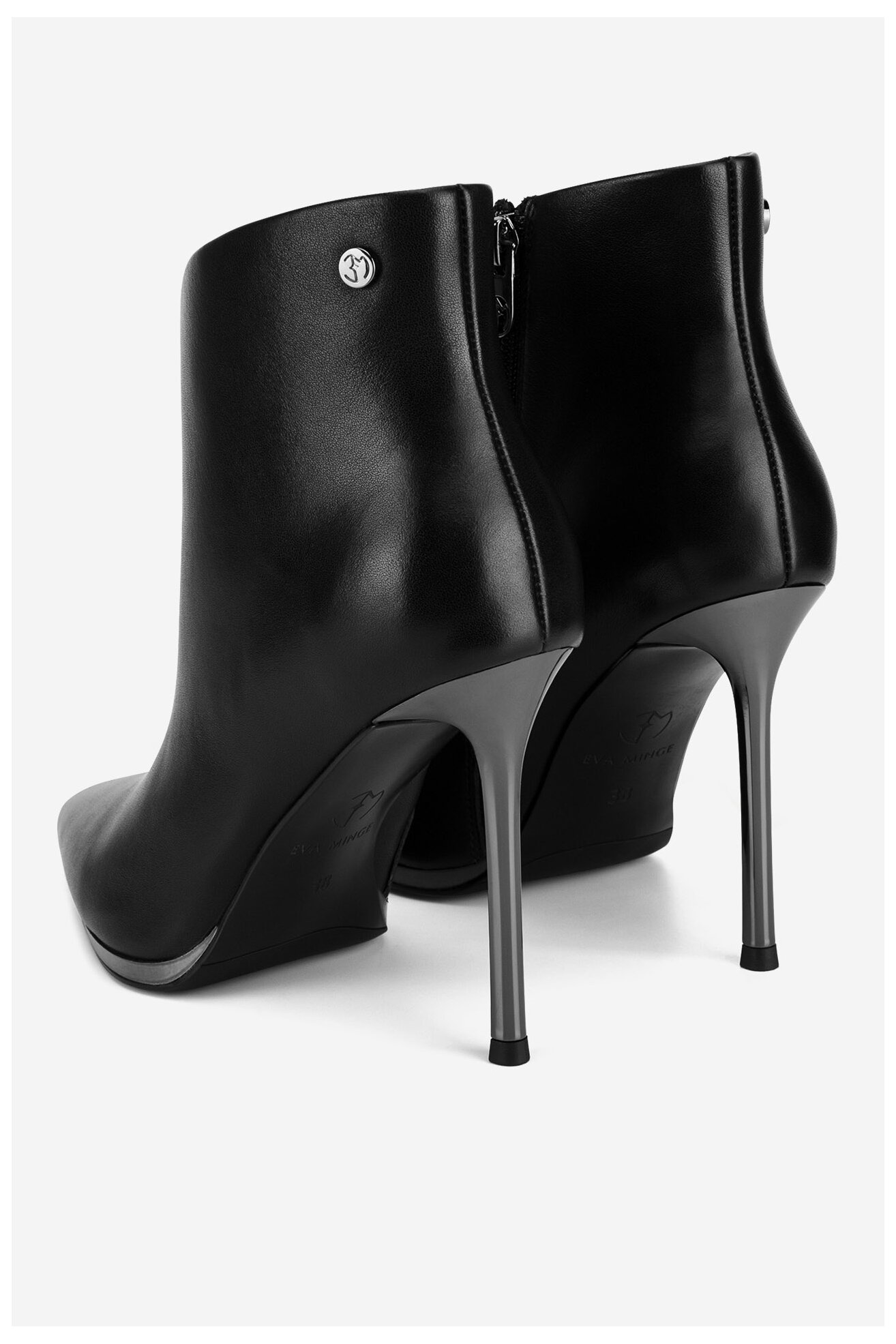 Bokacsizma EVA MINGE ASSIA-SLT2518-0501 FEKETE