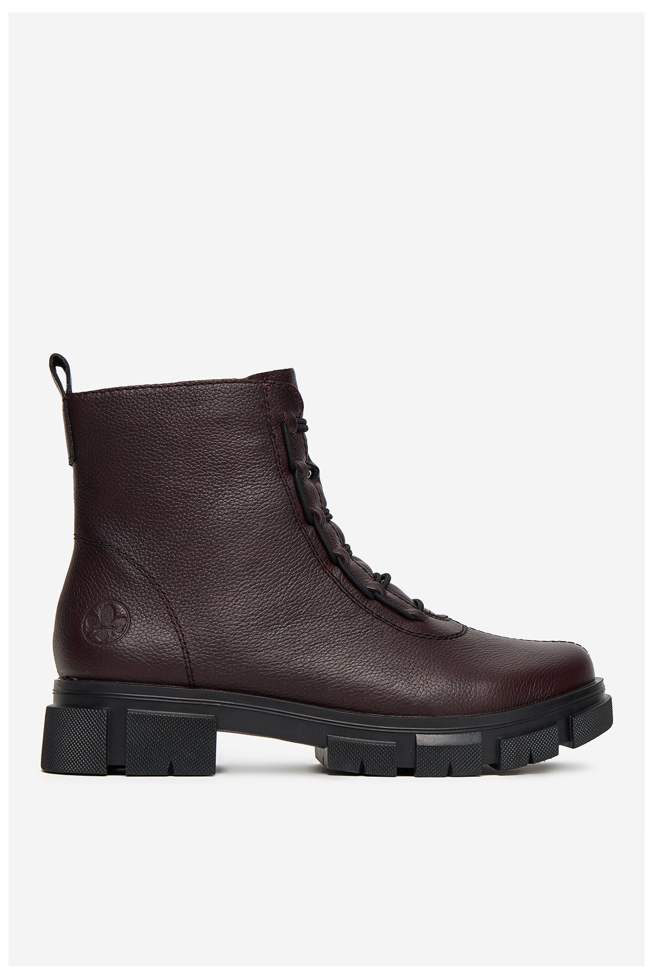 Trzewiki Rieker Y7150-35 Bordowy