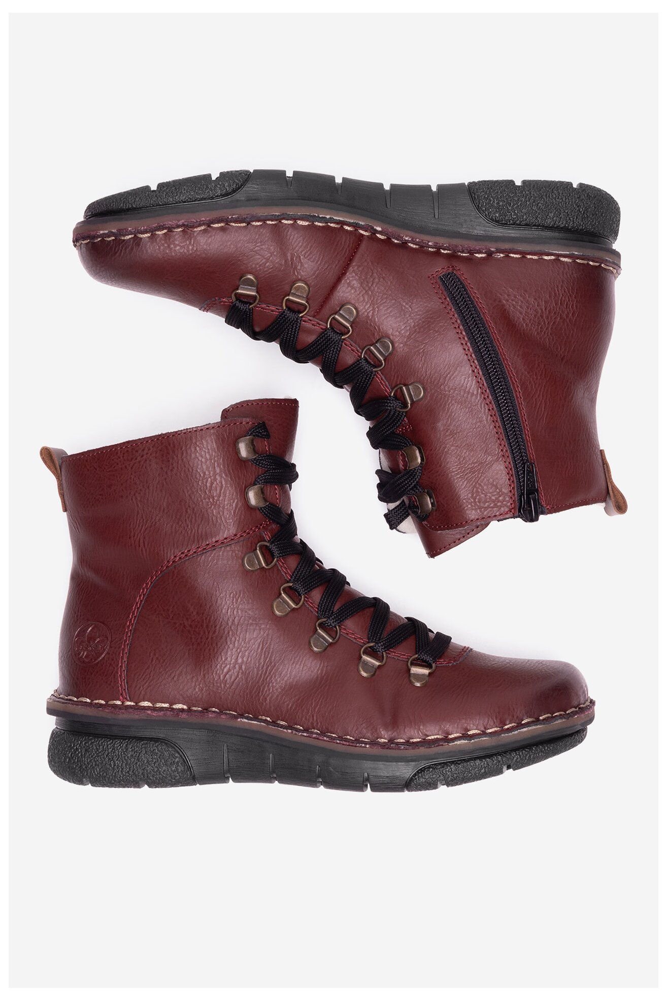 Боти Rieker 73356-35 ЧЕРВЕН