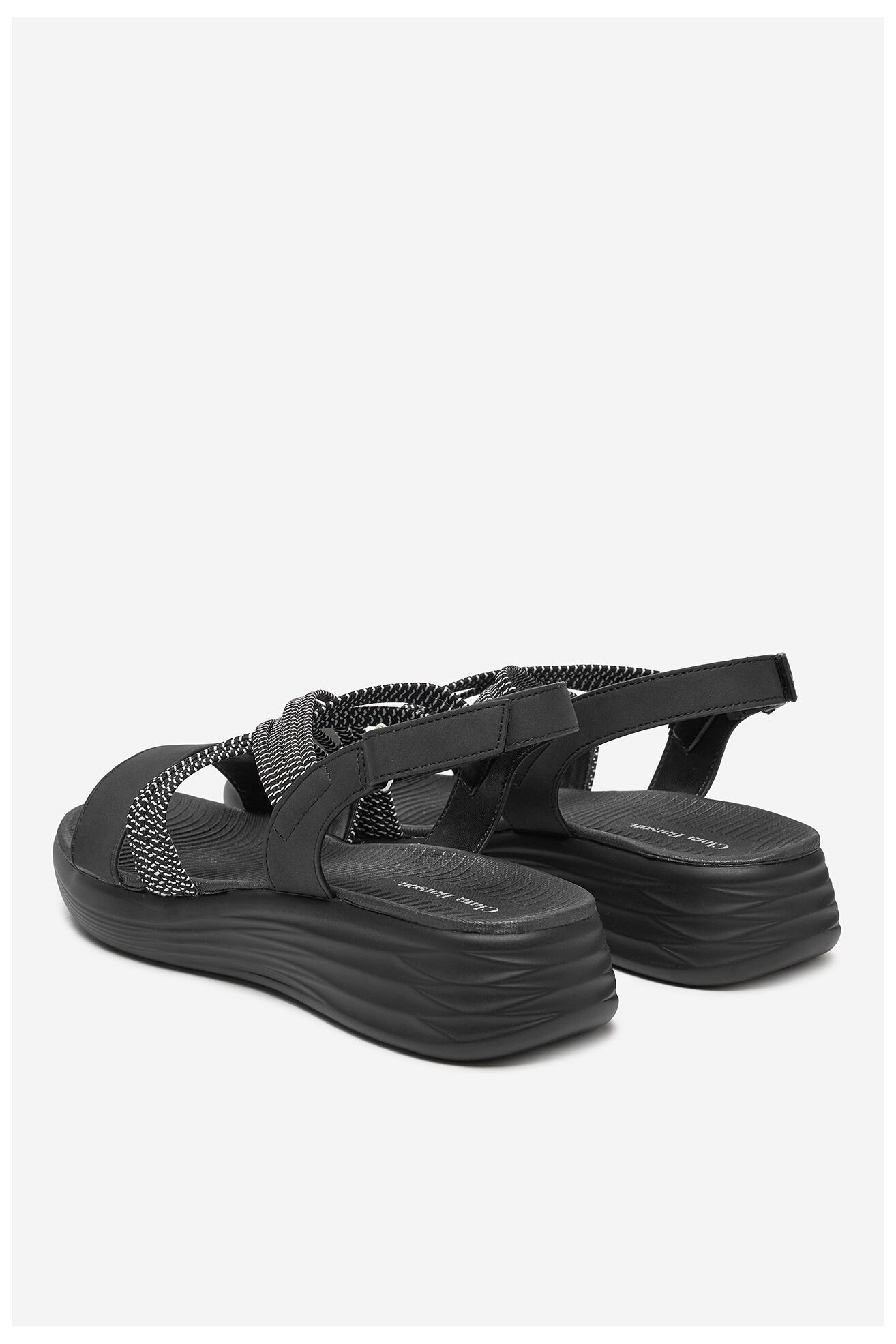 Szandál Clara Barson R24AW02737 FEKETE