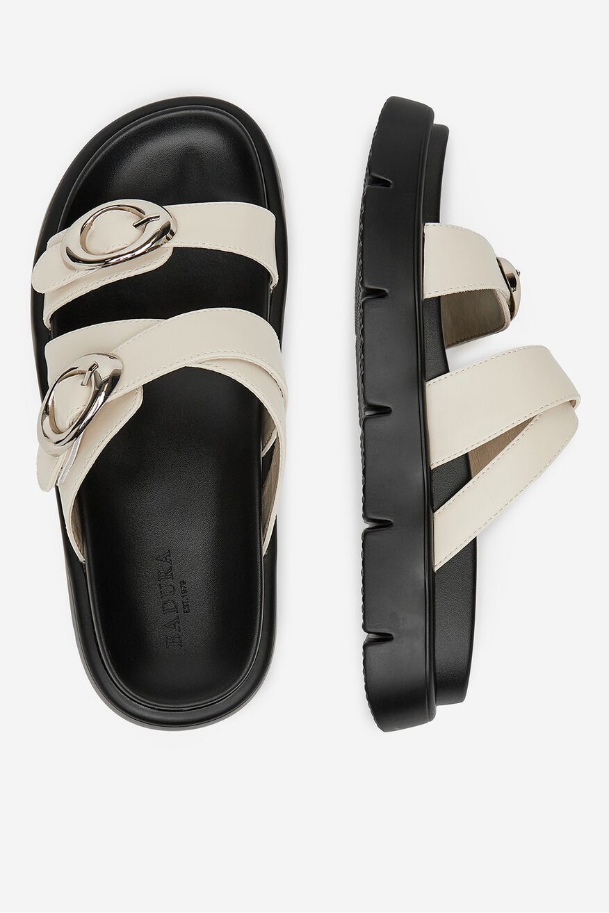 
                Badura - Klapki skórzane - 5903419785191