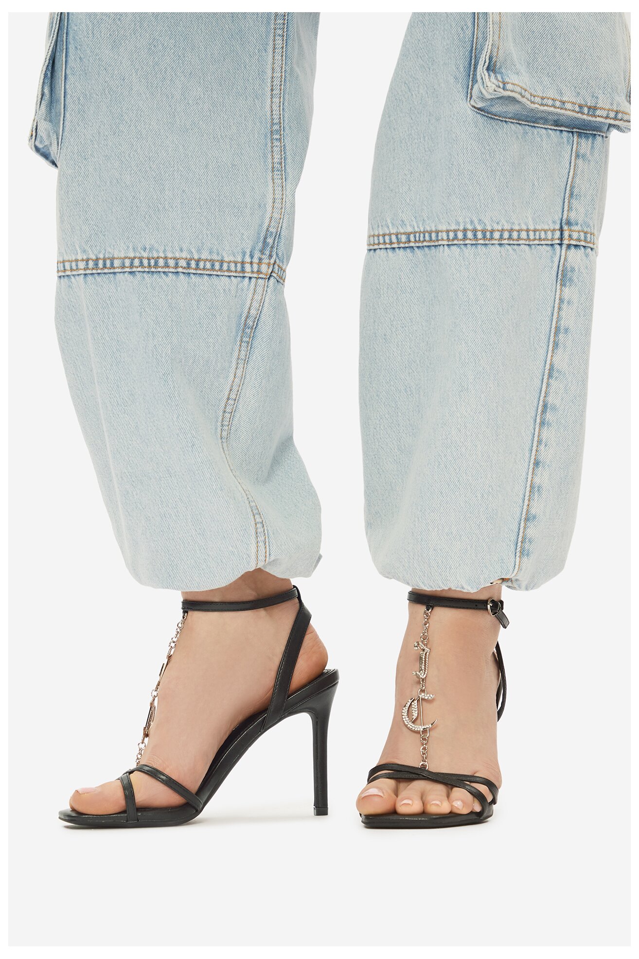 Sandały Juicy Couture HY1500-2 Czarny