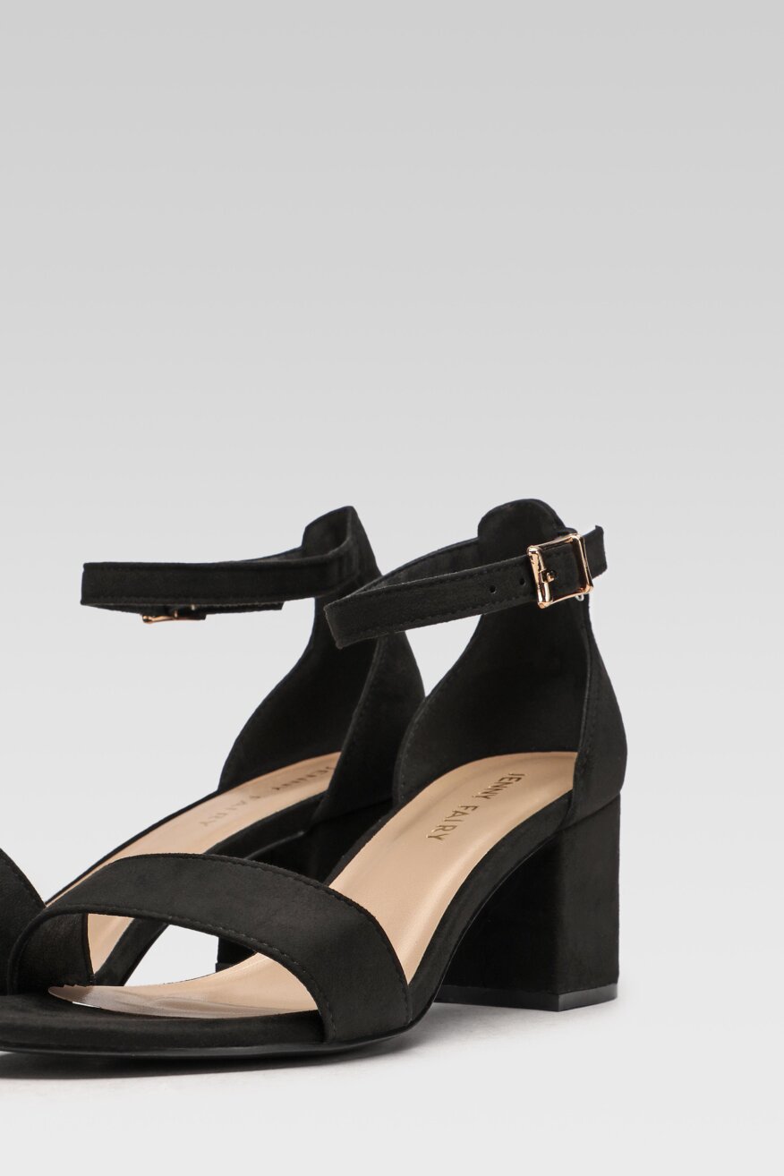 
                Jenny Fairy - Sandały na obcasie czarne - 5903698432663