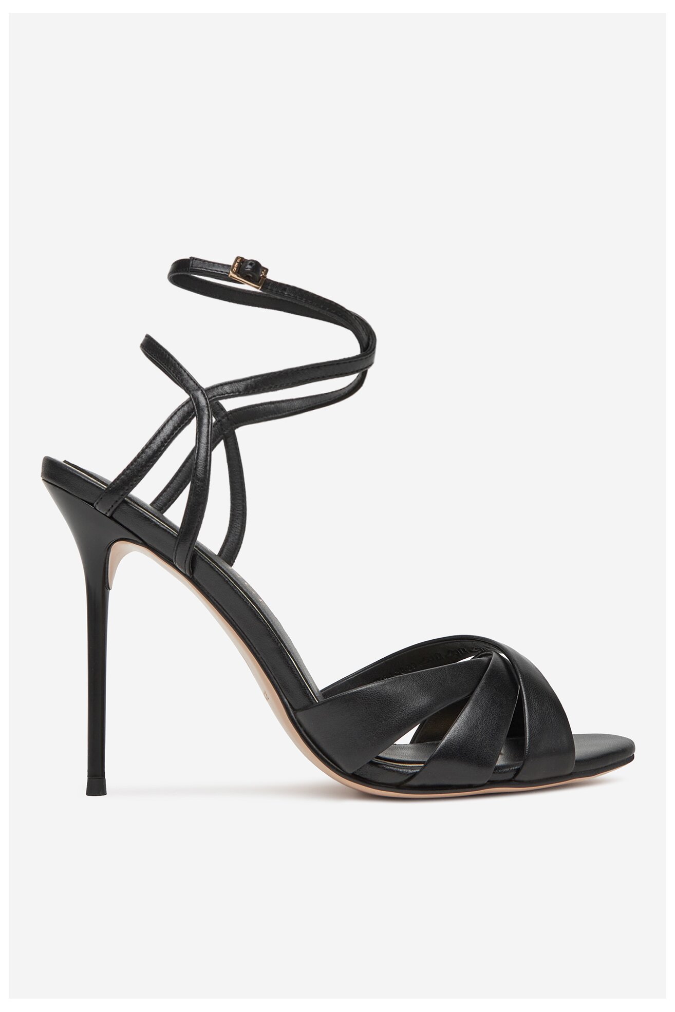 Sandały EVA MINGE ROSE-LT934-36 Czarny