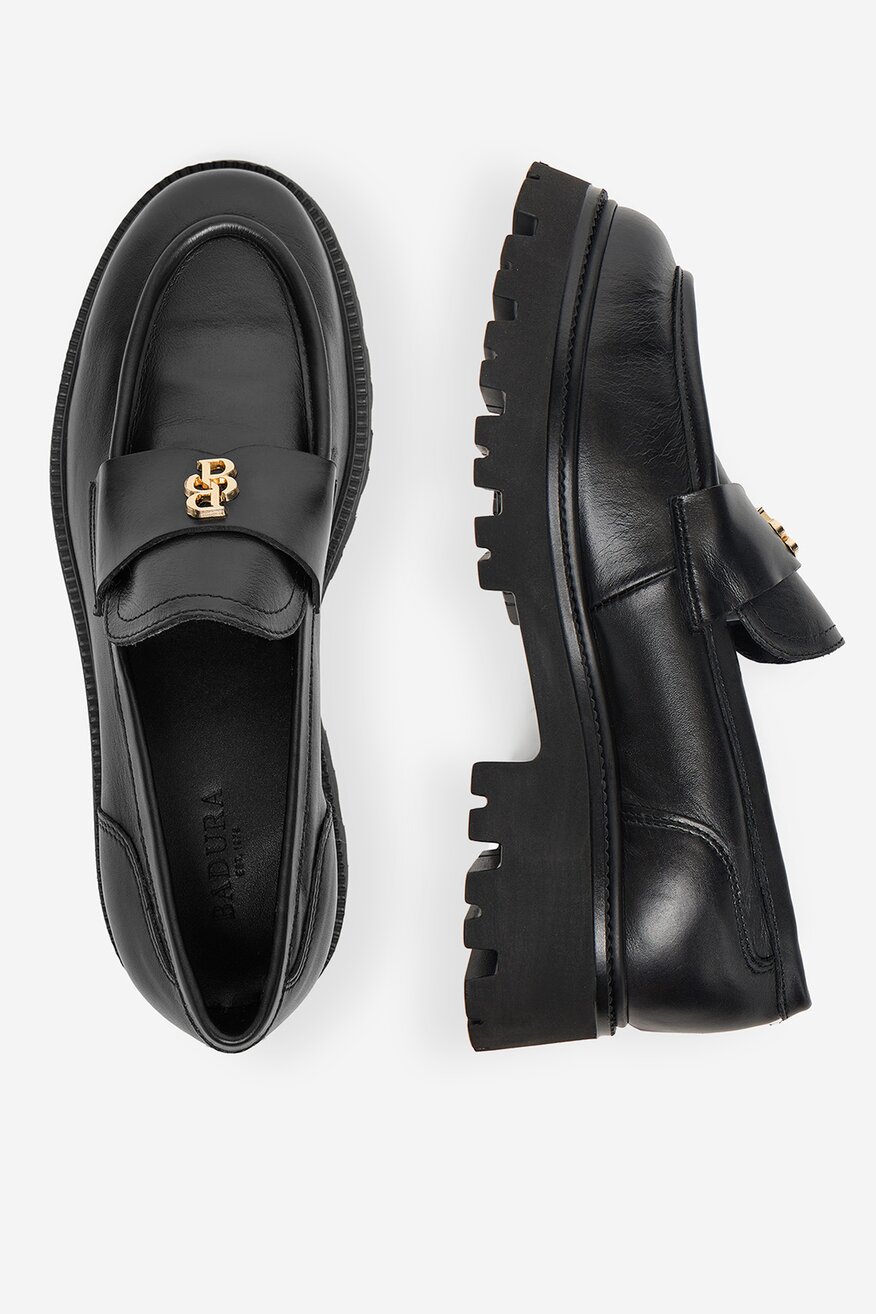 Badura - Loafersy skórzane - 5906751342022
