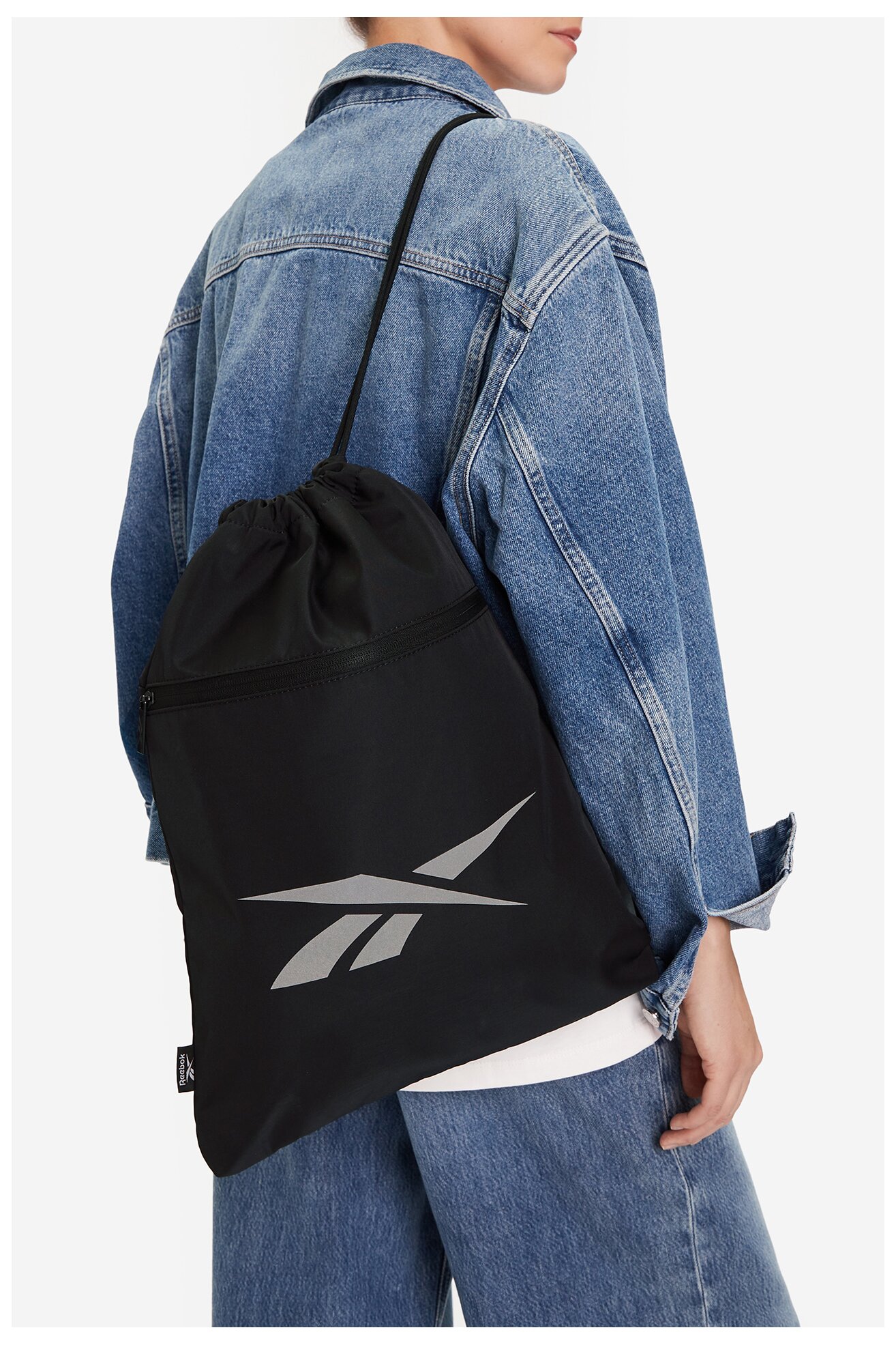 Worek na obuwie Reebok C-RBK-B-043-08 Czarny