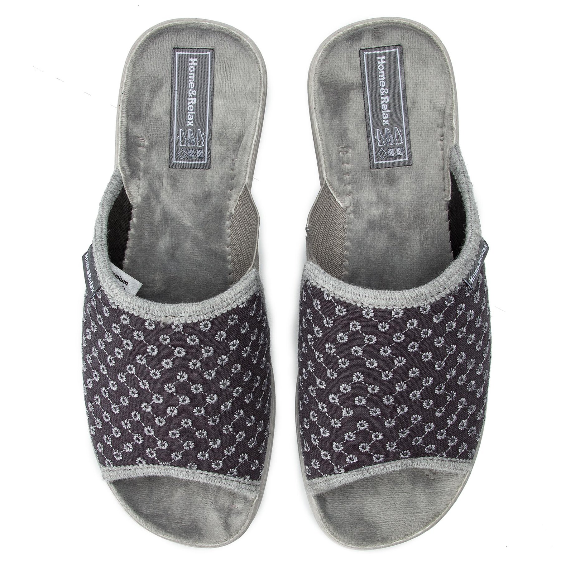 Kapcie Home&Relax PREMIUM Szary Damskie Buty Kapcie https//ccc.eu