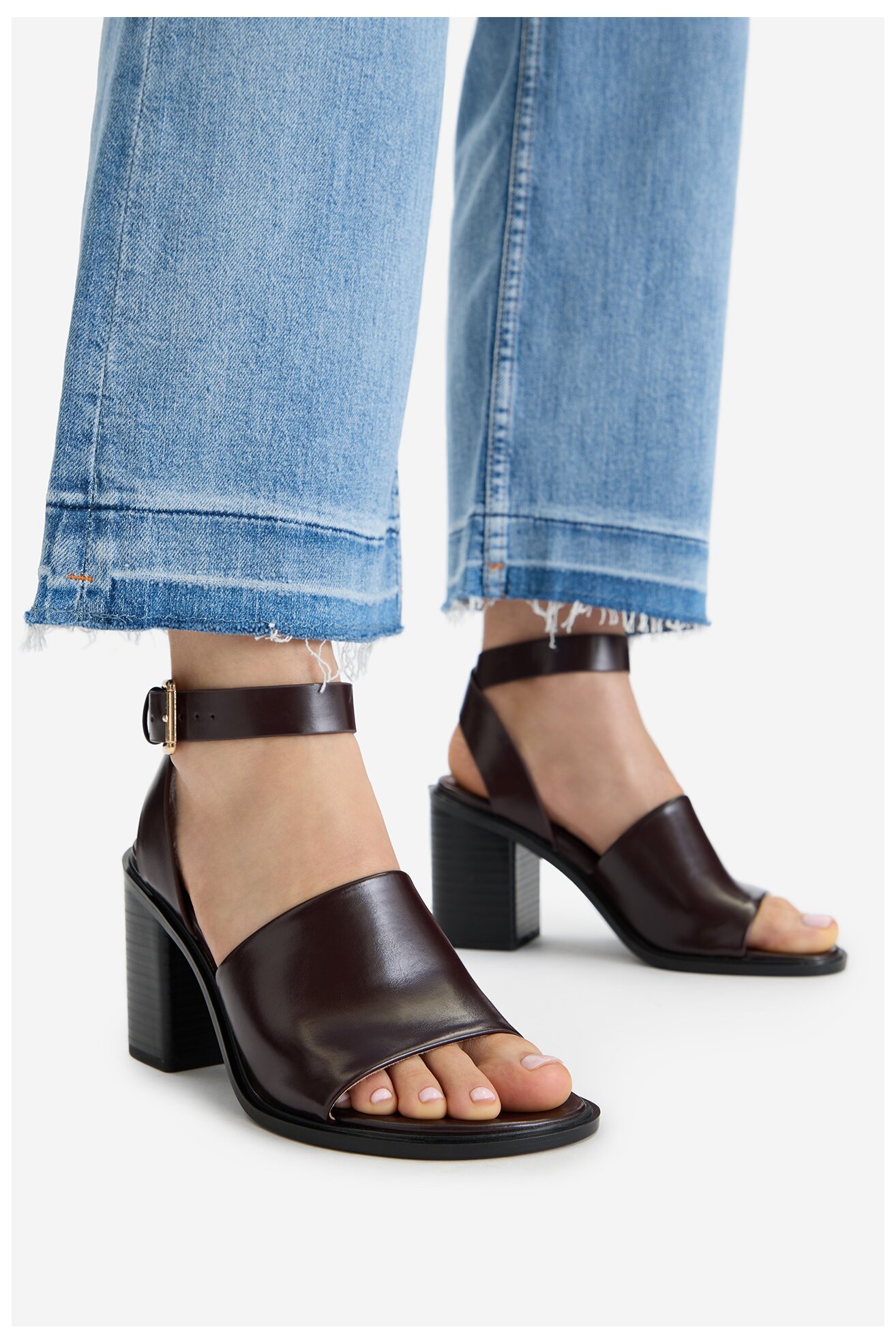 Sandały Jenny CEO-HY7752-1 Bordowy