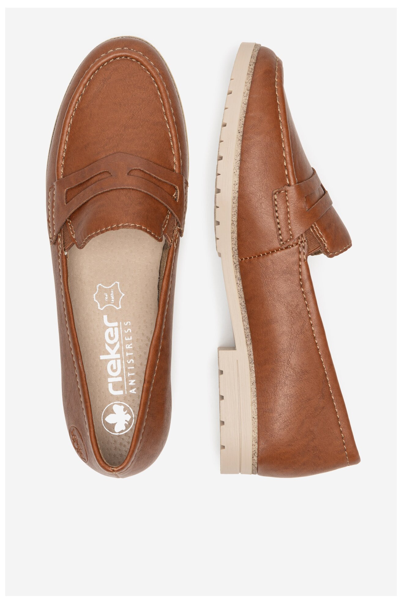 Mokasyn Rieker 45300-24 Koniakowy