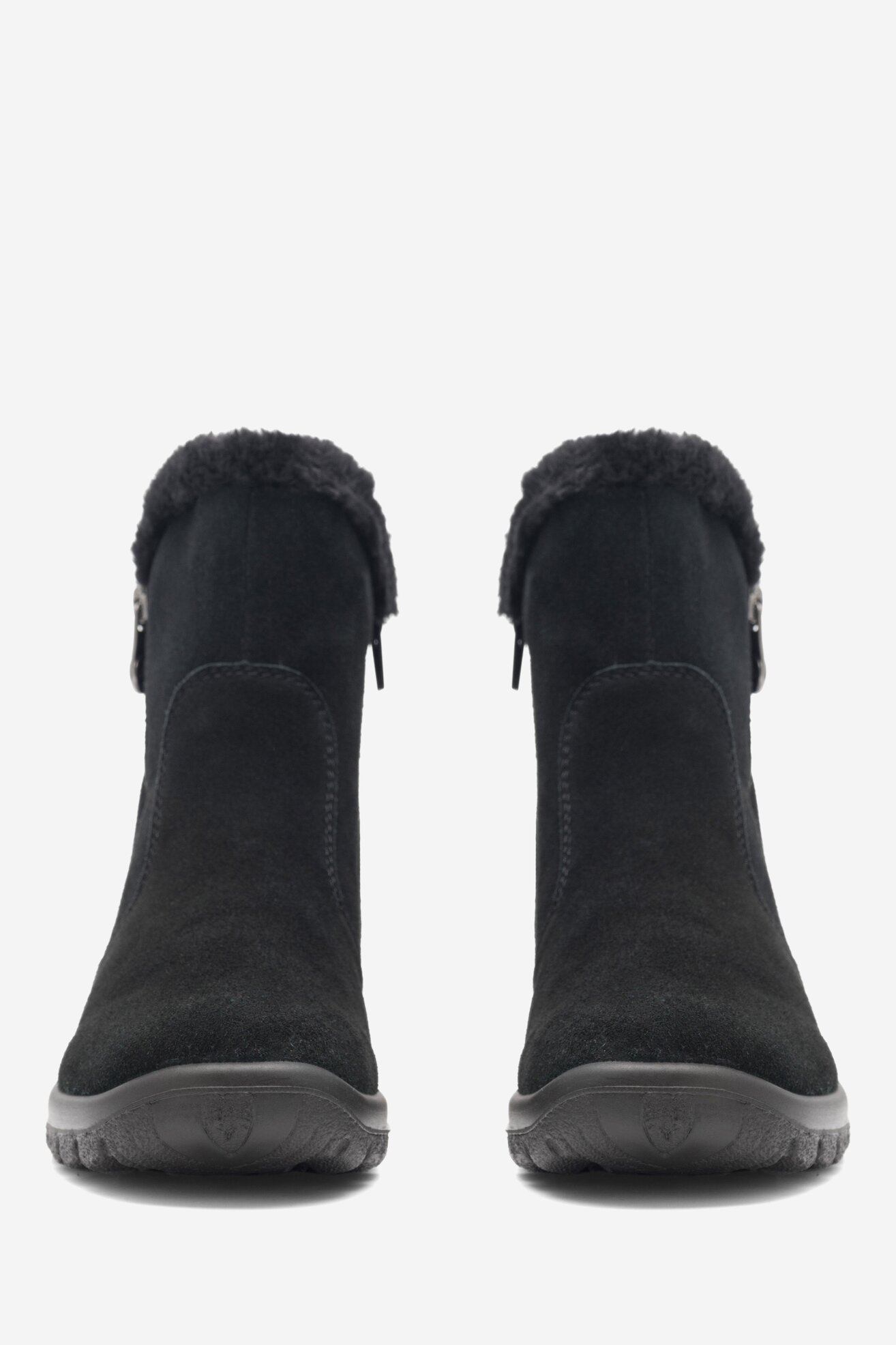 Kratke čizme Rieker L7162-00 CRNA