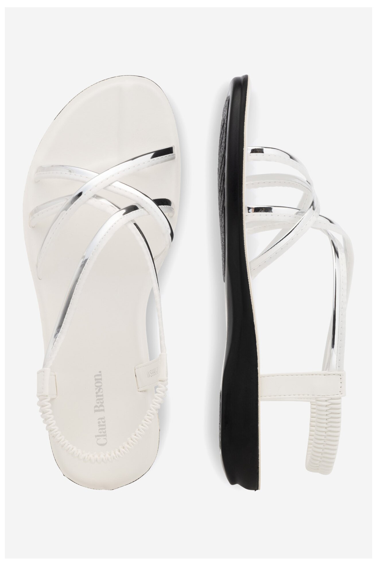 Sandały Clara Barson WS990-28 Biały