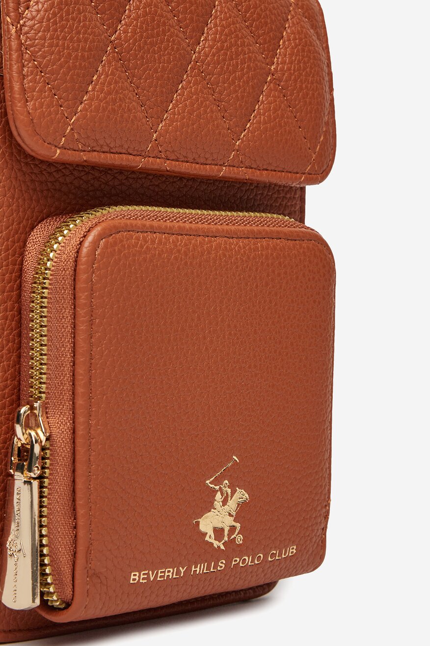 Geantă de mână Beverly Hills Polo Club CREM - 5904862329444