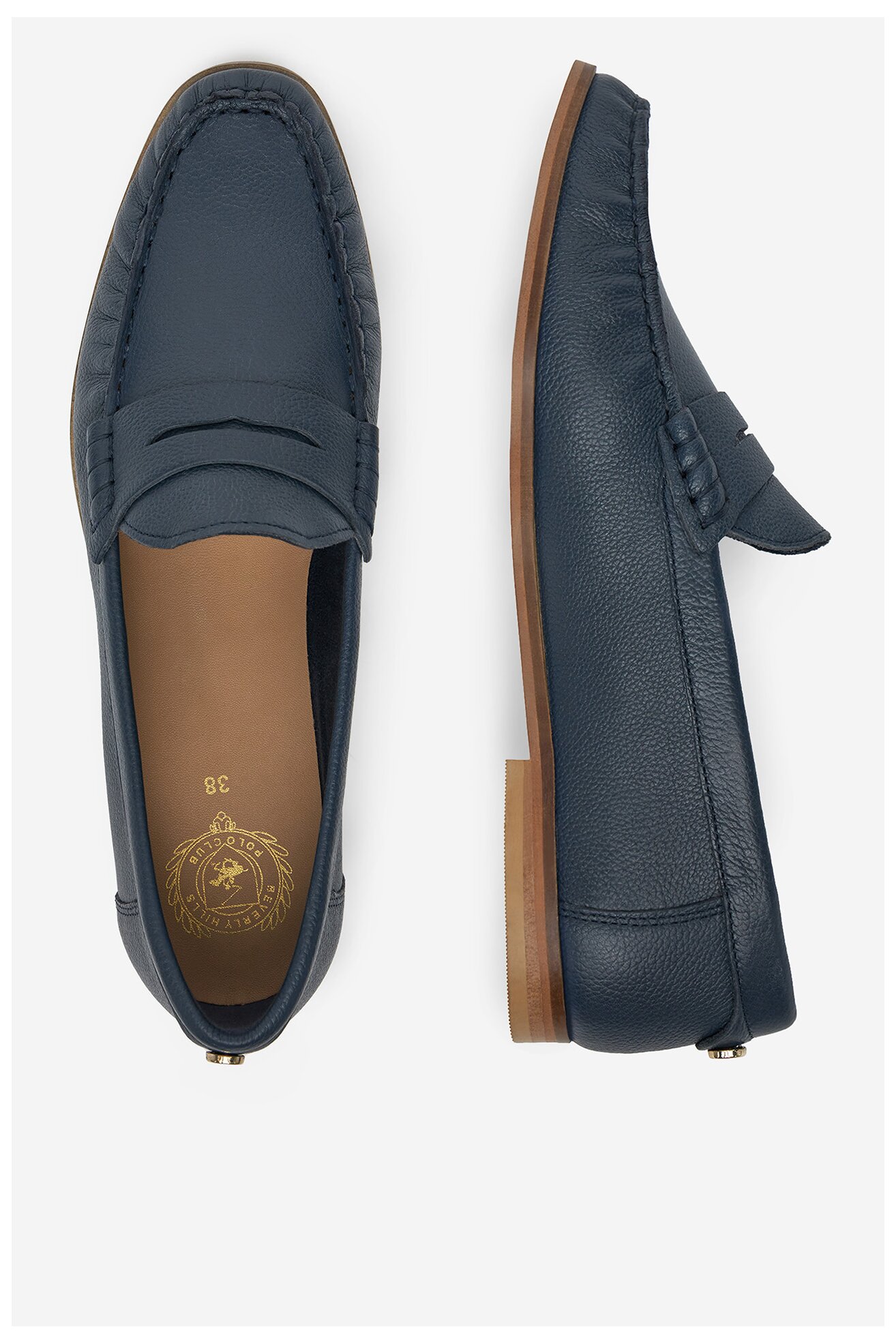 Mokasyn Beverly Hills Polo Club WI33-WEMBLEY205-03 Granatowy