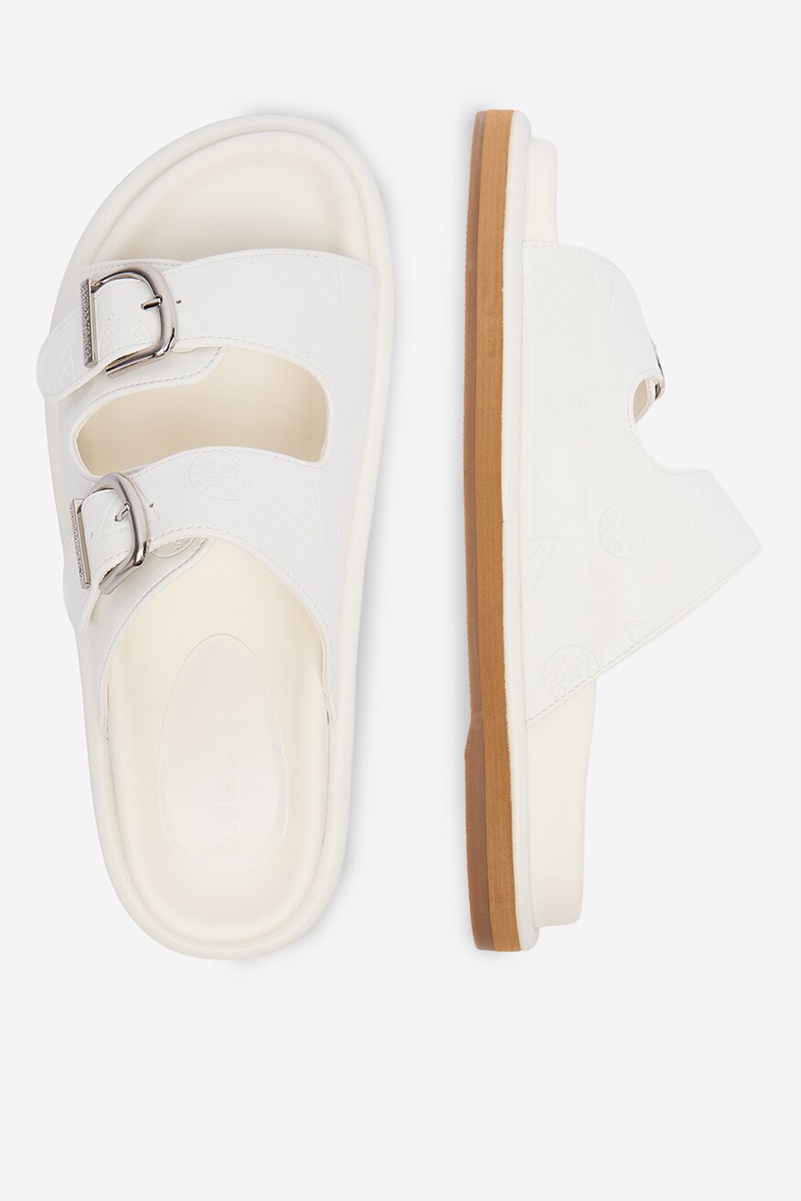 
                Шльопанець GUESS JEANS БІЛИЙ - 5907964105626