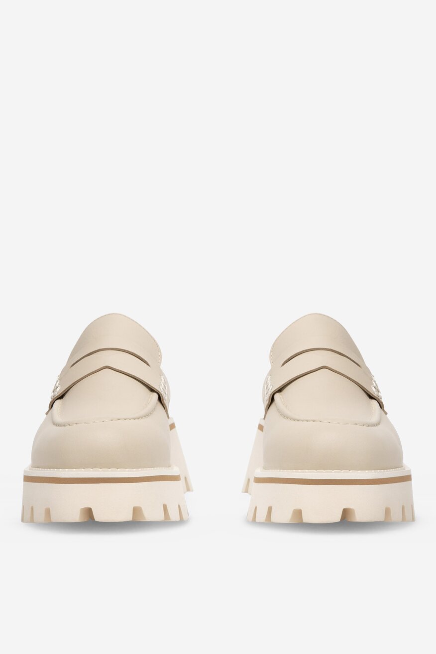Badura - Loafersy skórzane - 5905588514039