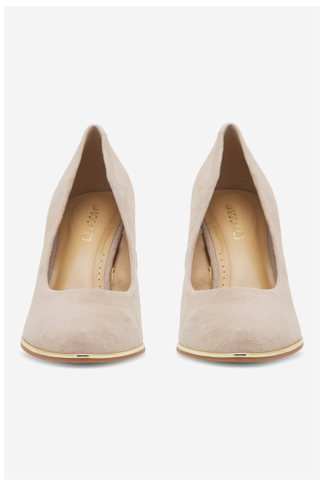 Pantofi cu toc Lasocki WYL3786-1Z BEJ