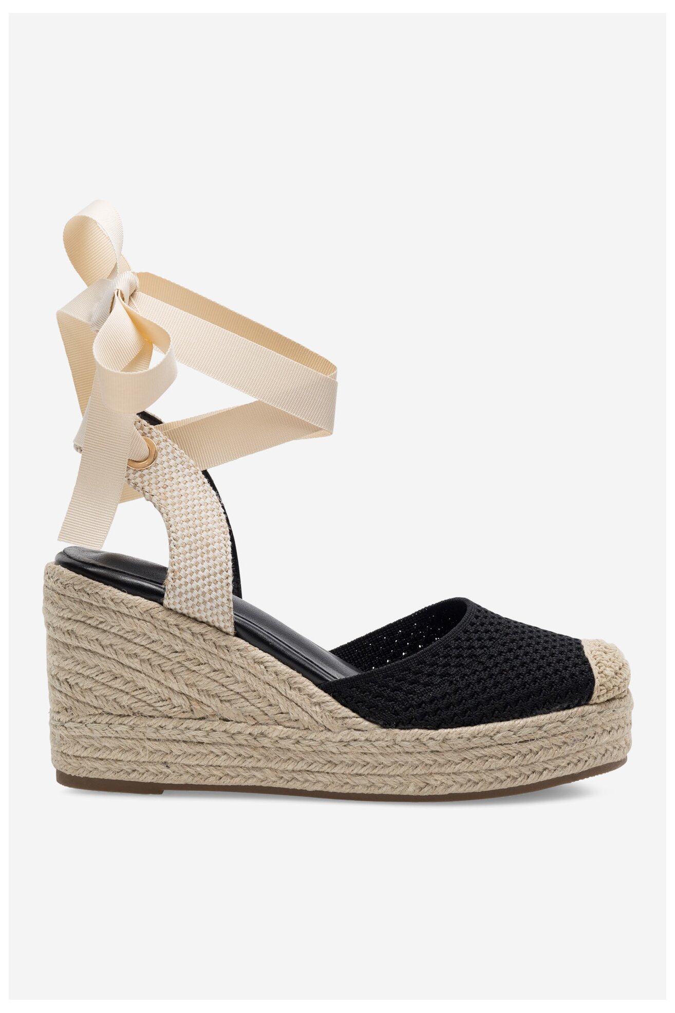 Espadryle DeeZee WS2509-001 Czarny