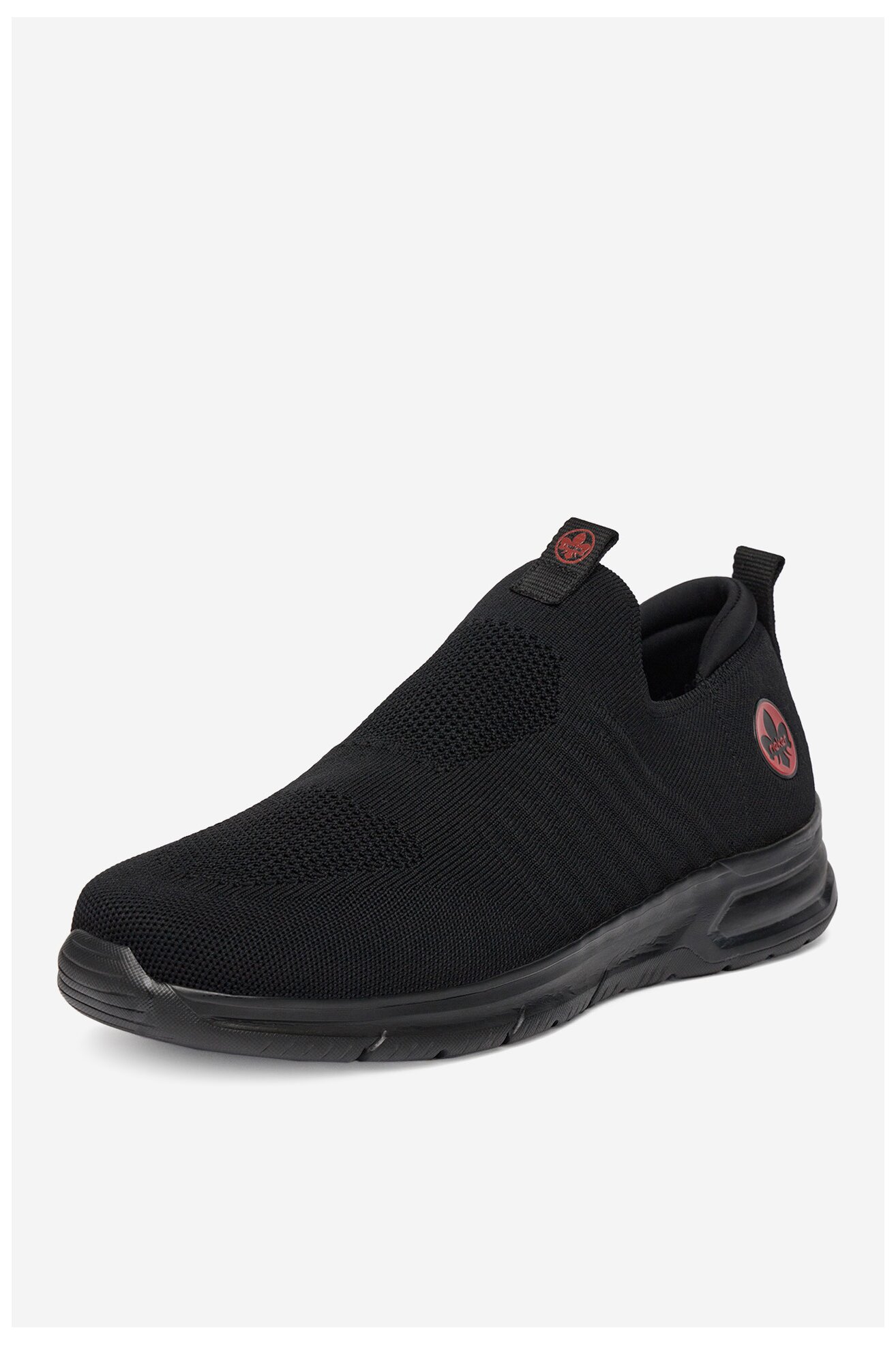 Półbuty Rieker B7365-00 Czarny