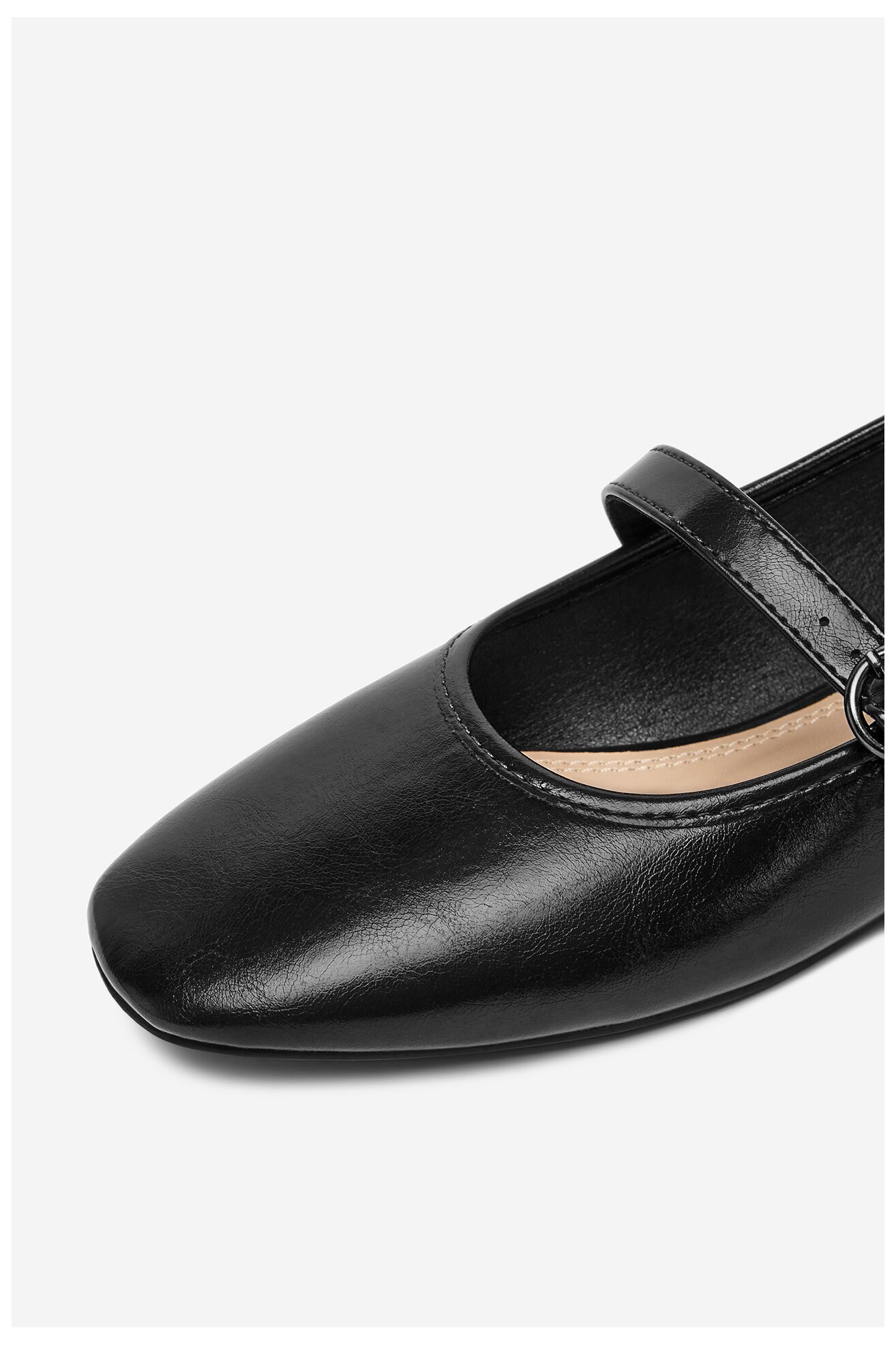 Baleriny Jenny CEO-CWBFP5-07A Czarny