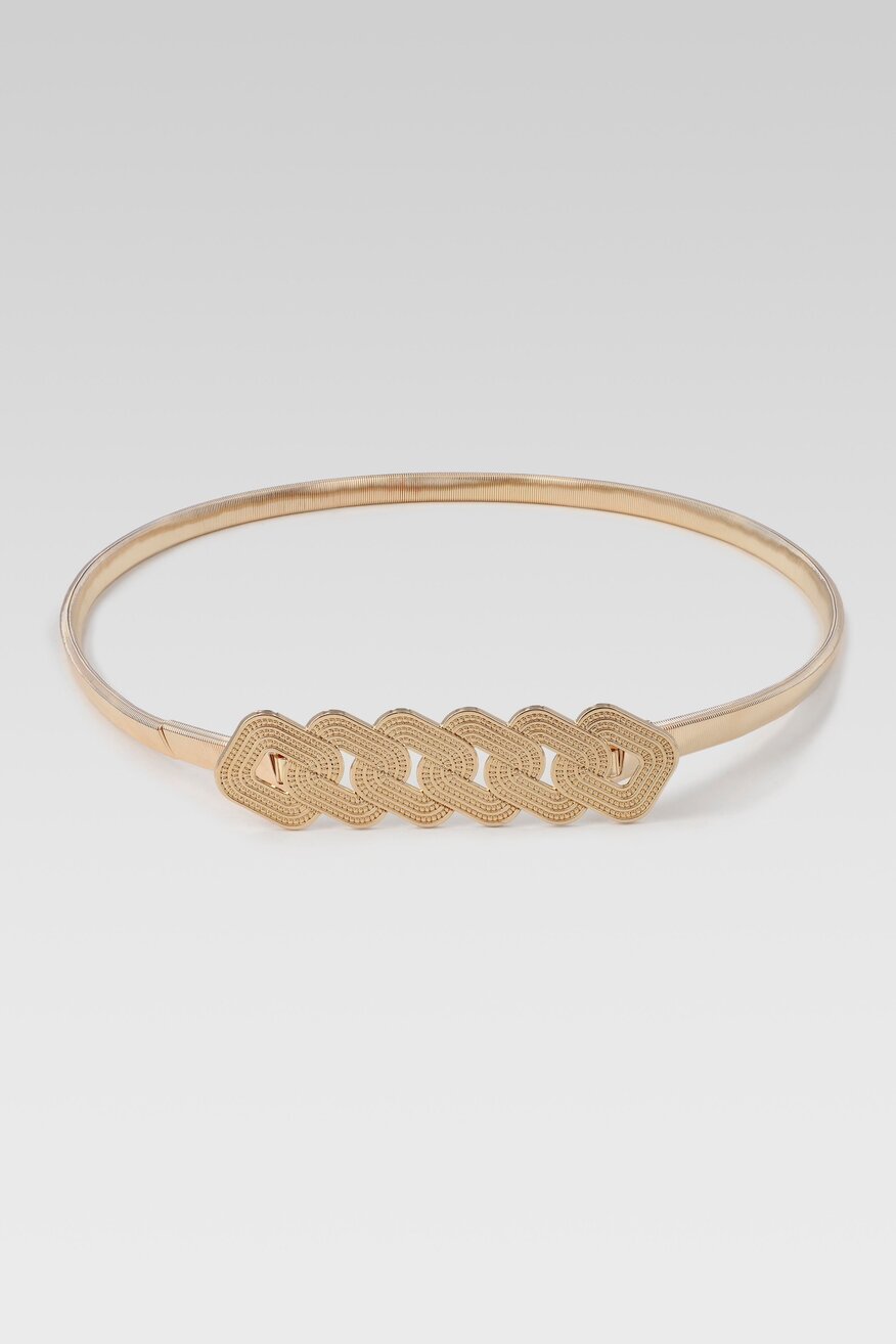 
                Jenny Fairy - Pasek damski złoty - 5904248987480