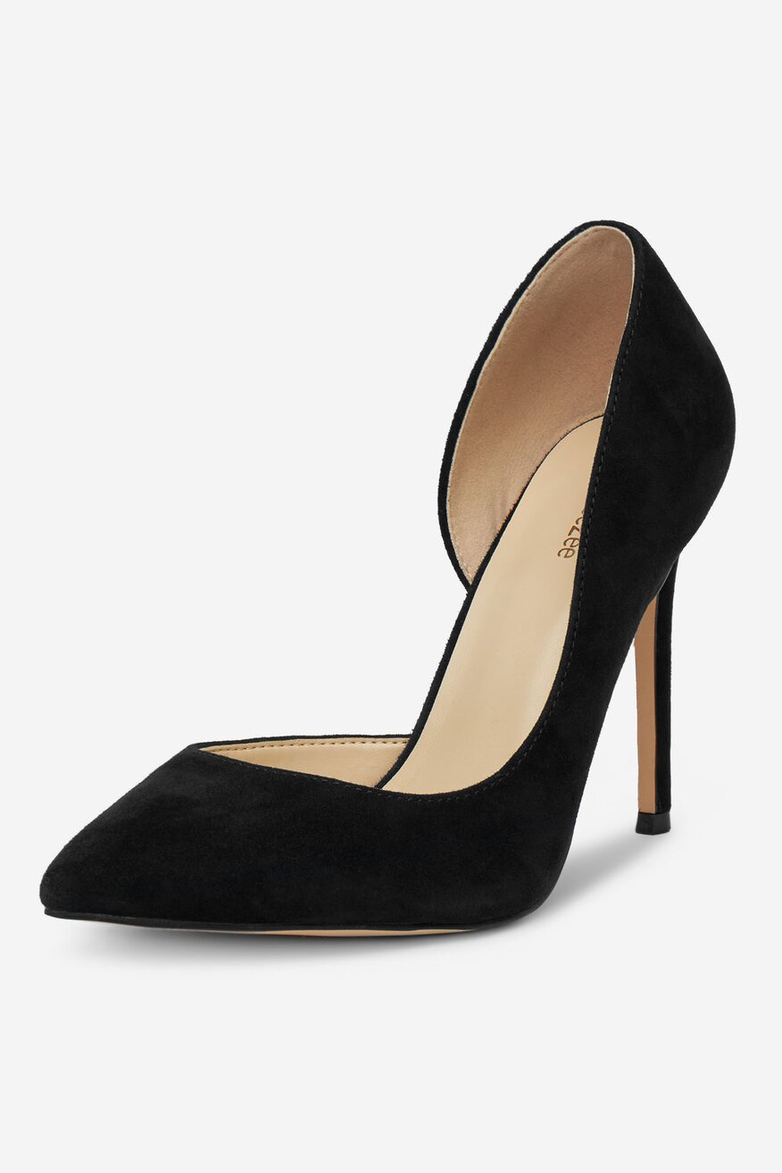 Pantofi cu toc DeeZee NEGRU - 5906751123072