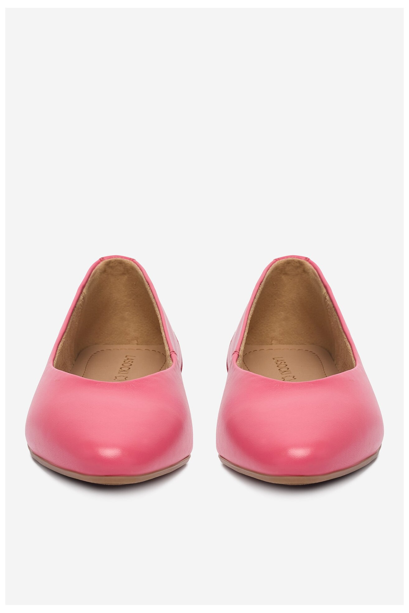 Baleriny Lasocki CEO-RST-KAJA-66 Różowy ciemny