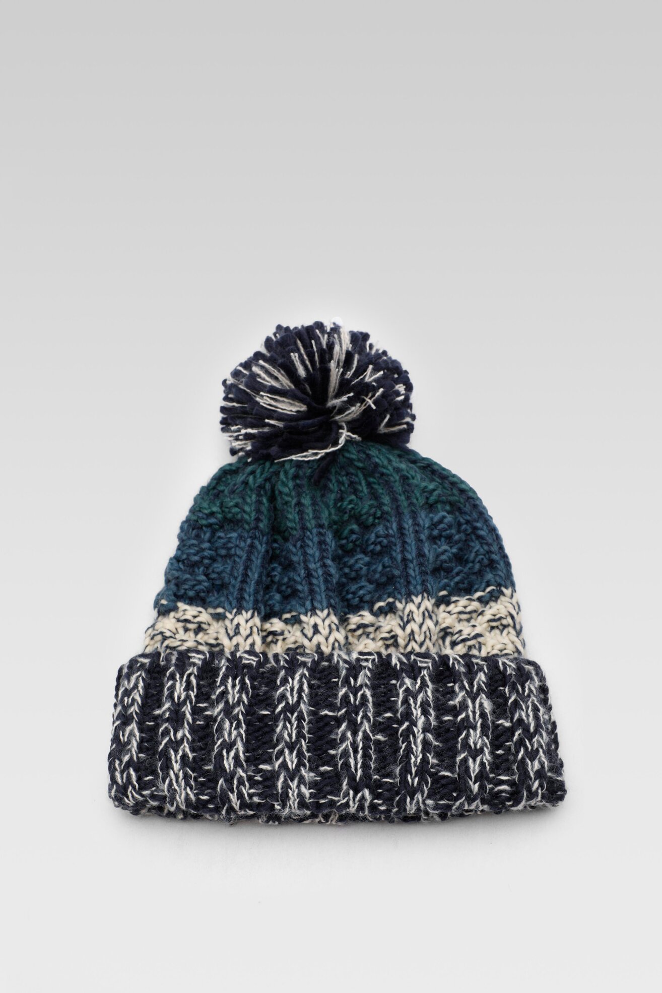 Czapka męska Lasocki 2M3-010-AW22 Granatowy