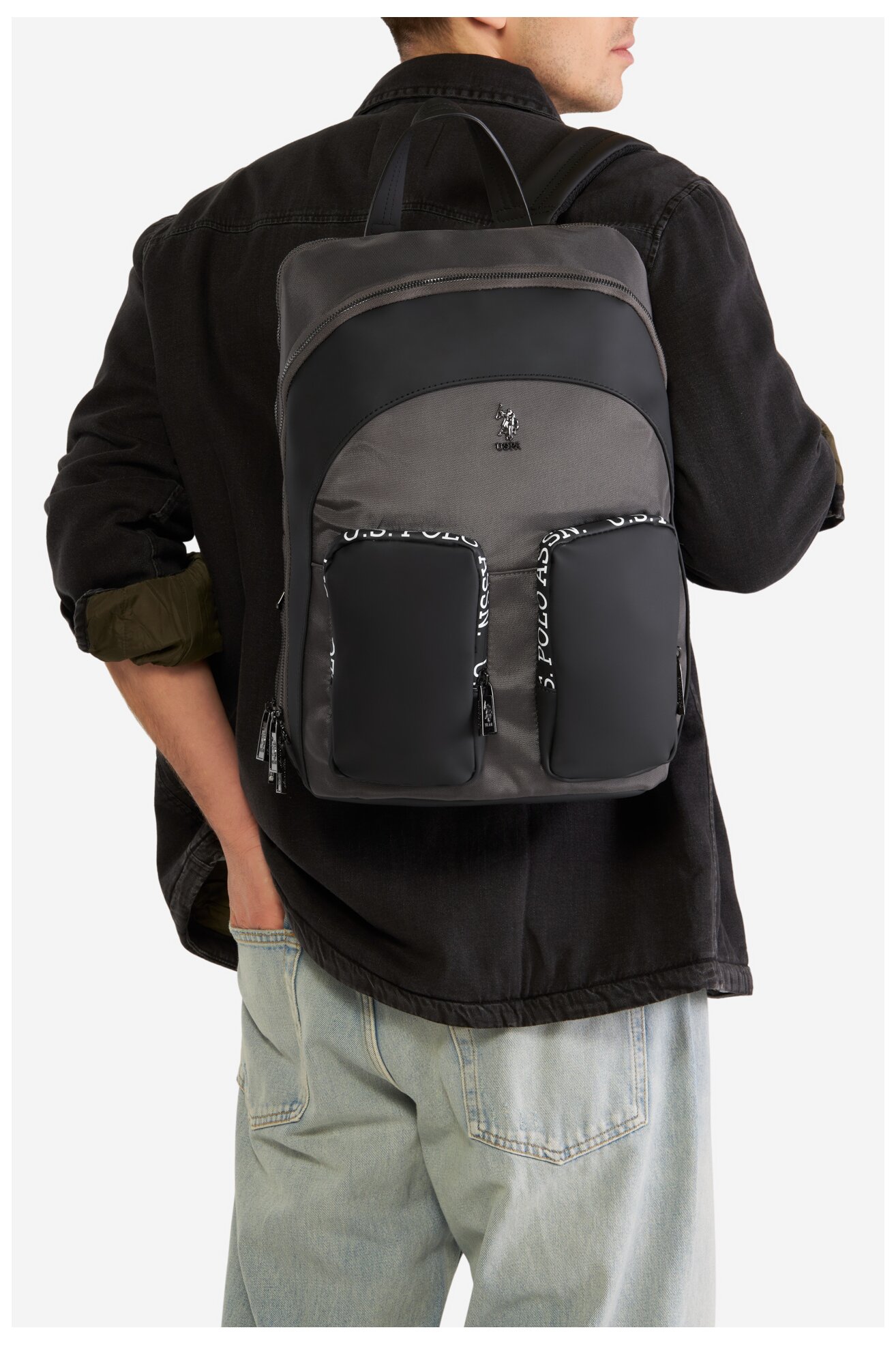 Rucsac U.S. POLO ASSN. BIUXT6257MPJ GRI