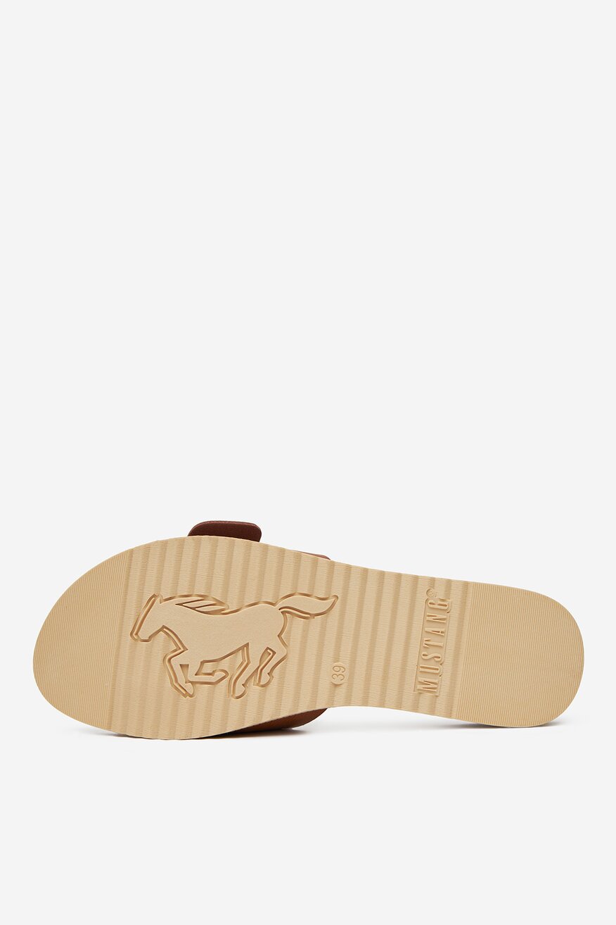 
                Papuče Mustang SVETLO BRAON - 5906751035238