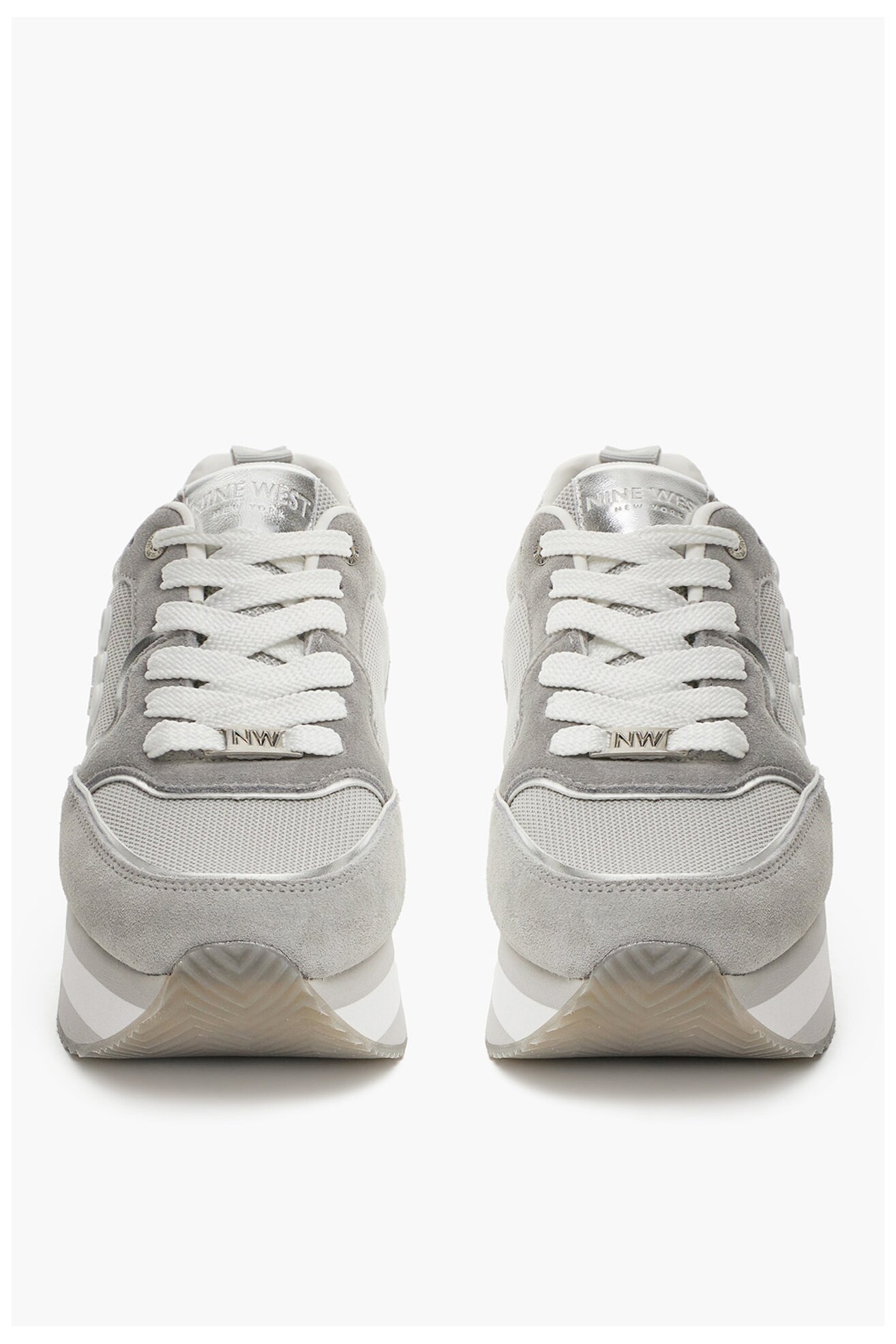 Patike NINE WEST SS25-3C093 SREBRNA