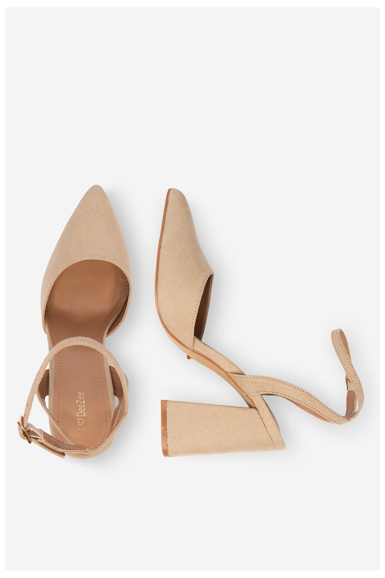 Czółenka DeeZee CEO-CD25-039-1 Beżowy