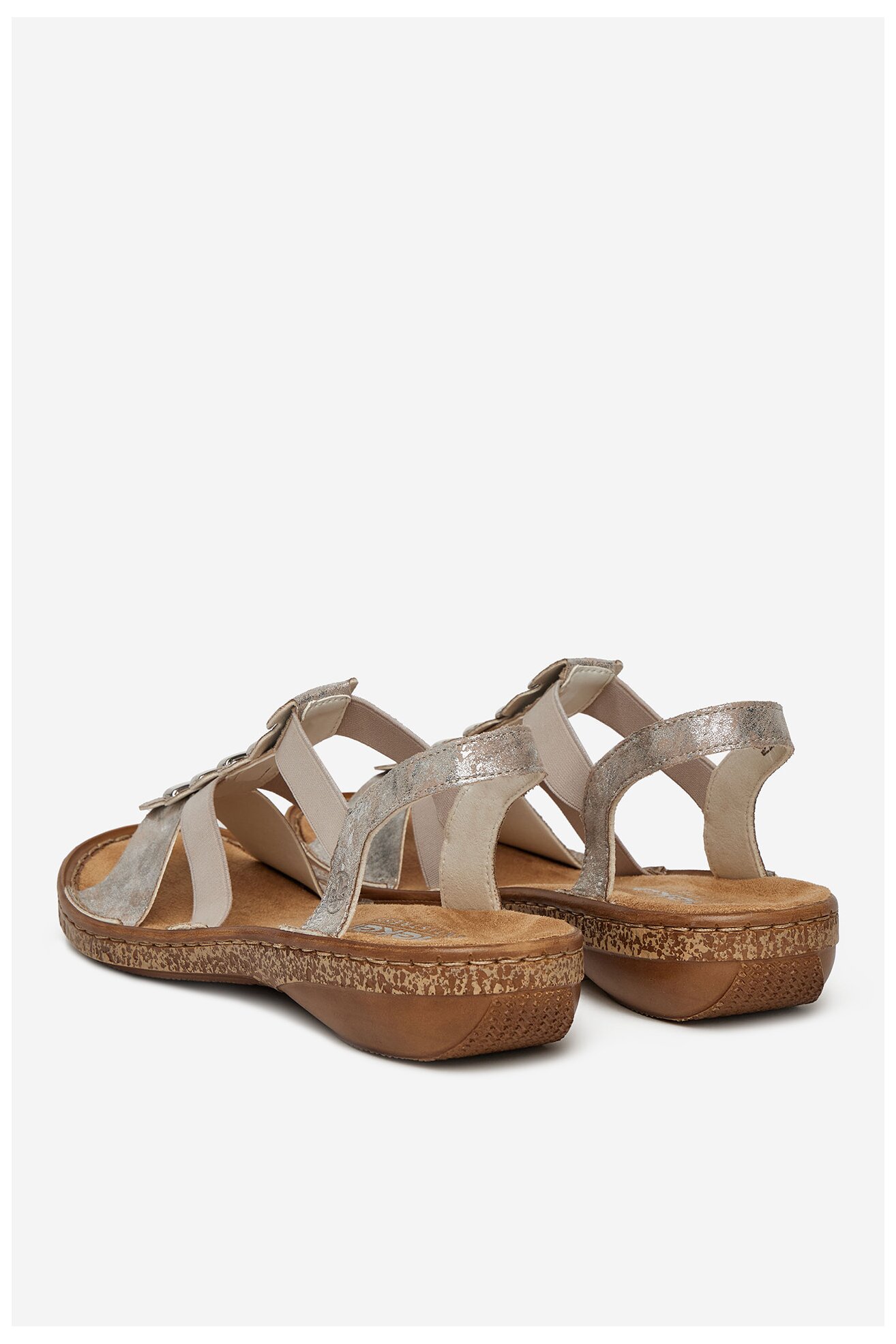 Sandały Rieker CEO-62850-90 Różowy jasny