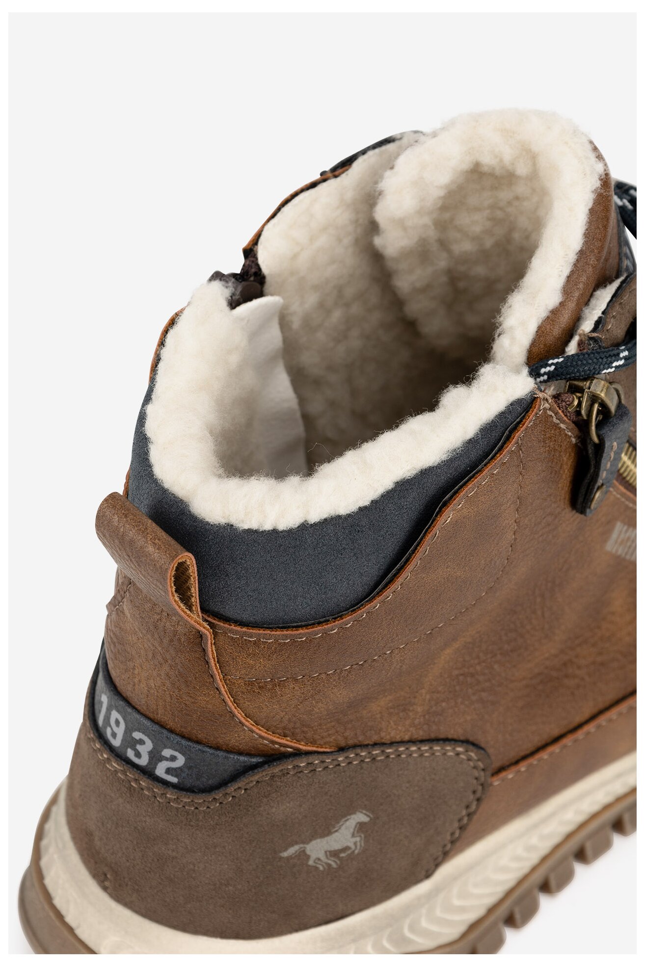 Trzewiki Mustang 4202-601 Brązowy