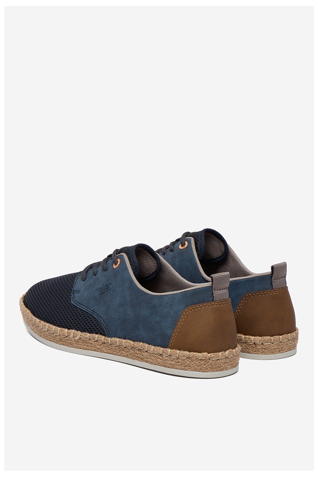 Espadryle Rieker CEO-B2648-14 Jeansowy