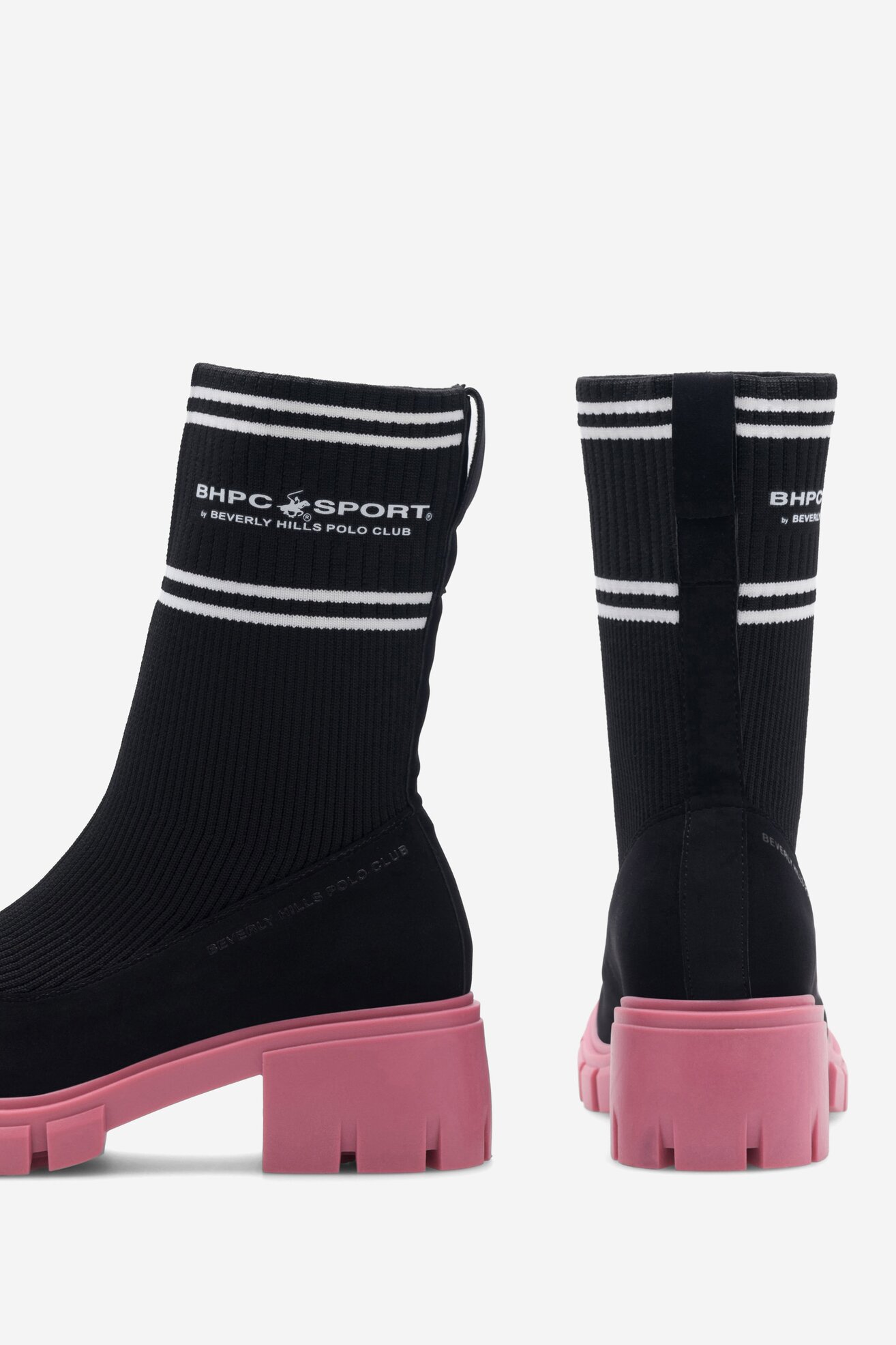 Botki Beverly Hills Polo Club WS5575-18 Różowy