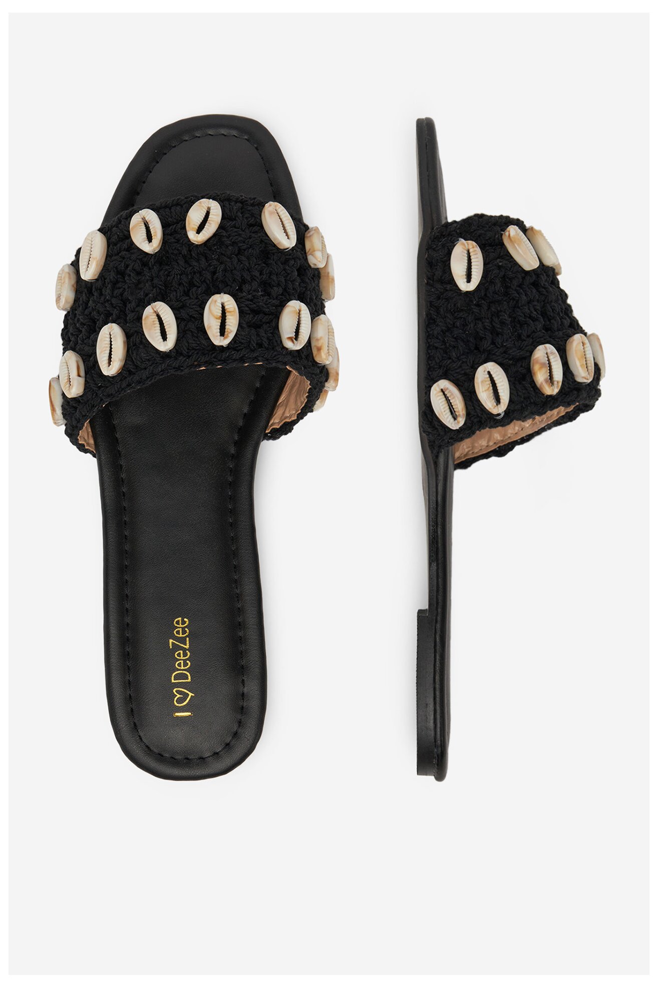 Șlapi DeeZee YD2303-1 NEGRU