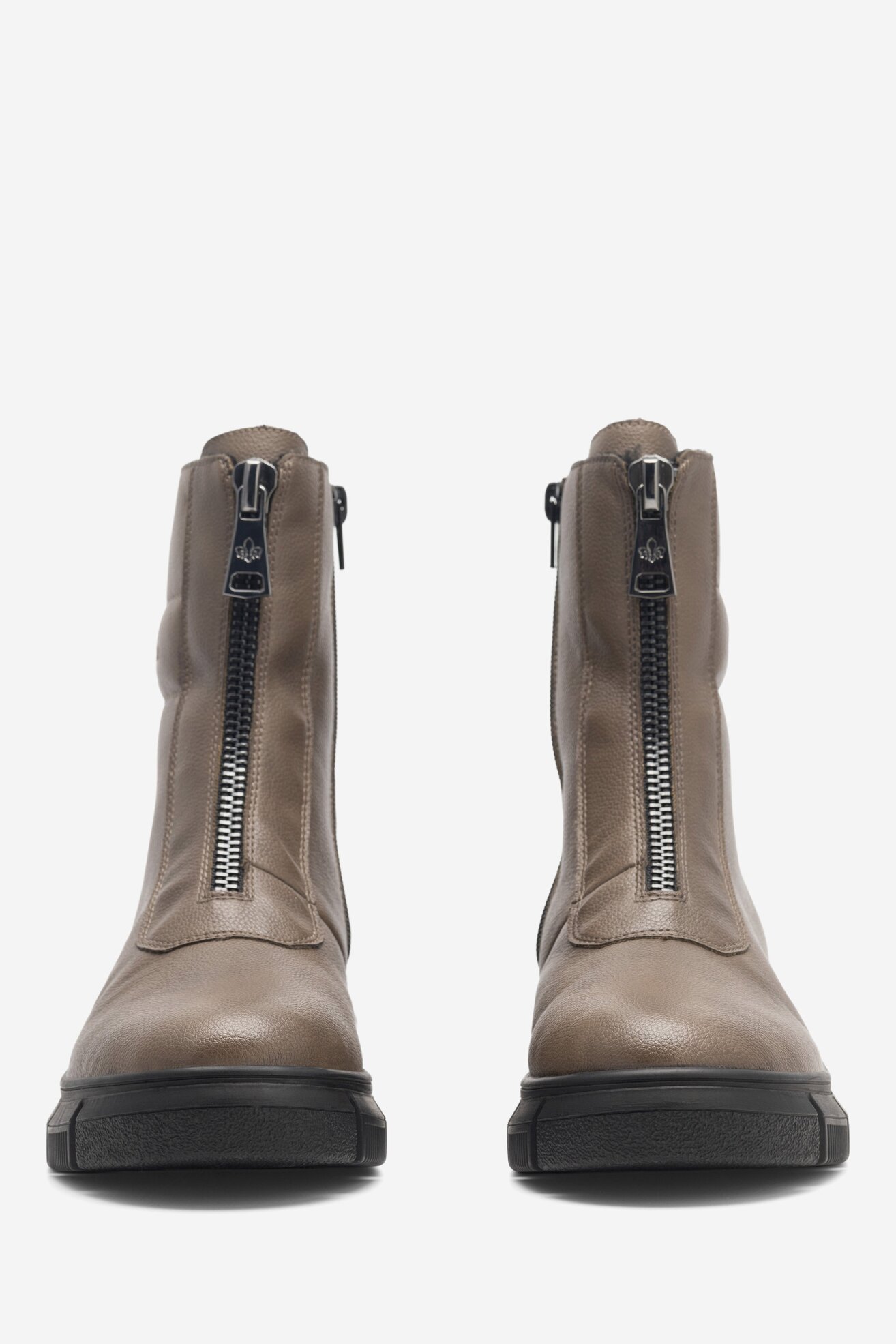 Botki Rieker X3452-24 Beżowy ciemny