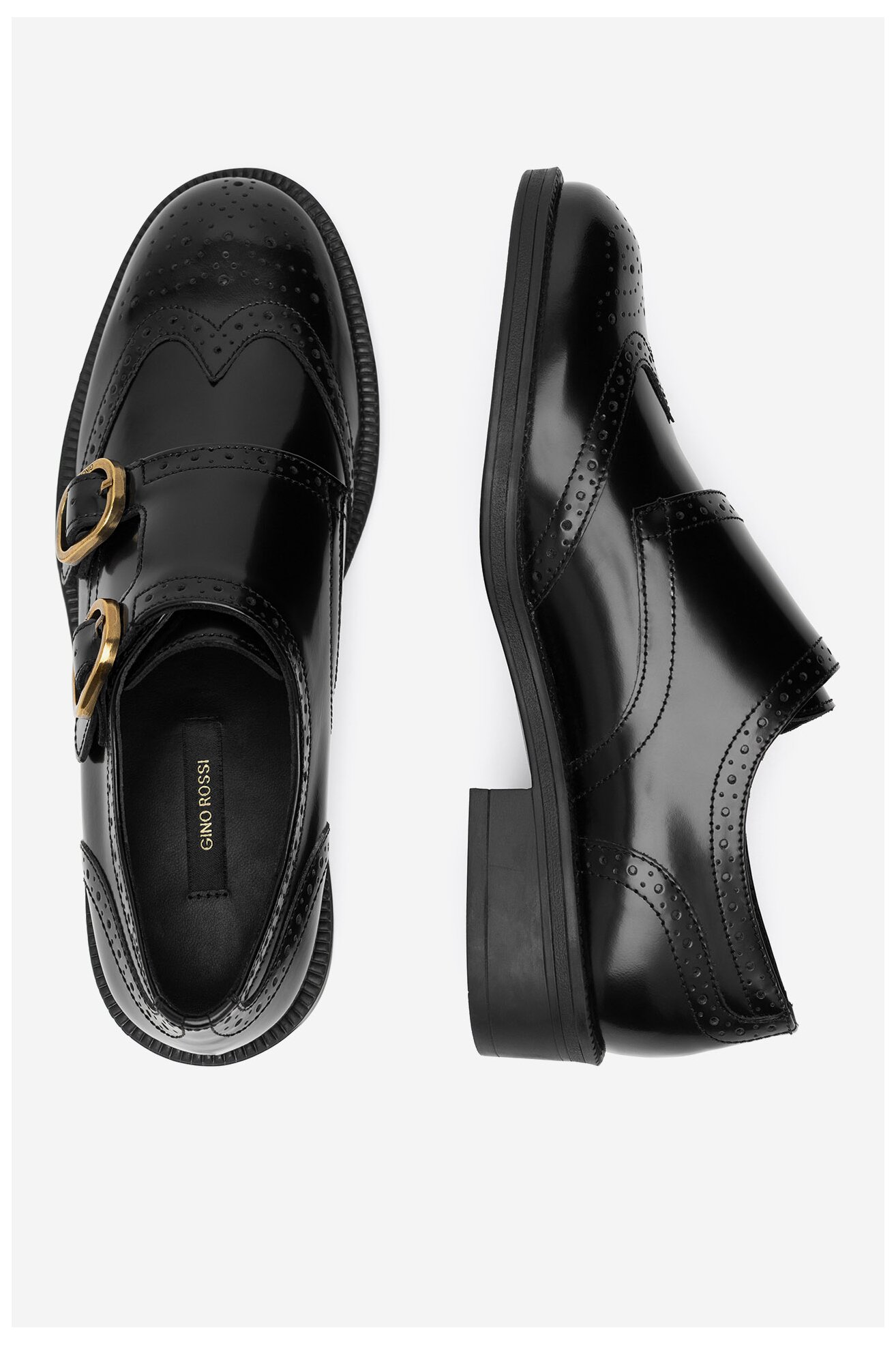 Pantofi casual Gino Rossi SANA-115996 NEGRU