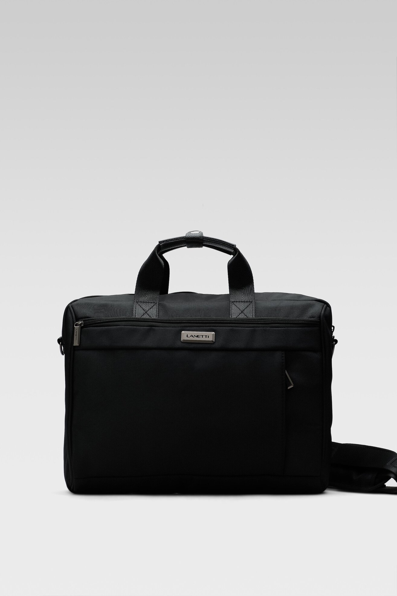 Torba męska Lanetti BMM-S-082-10-08 Czarny