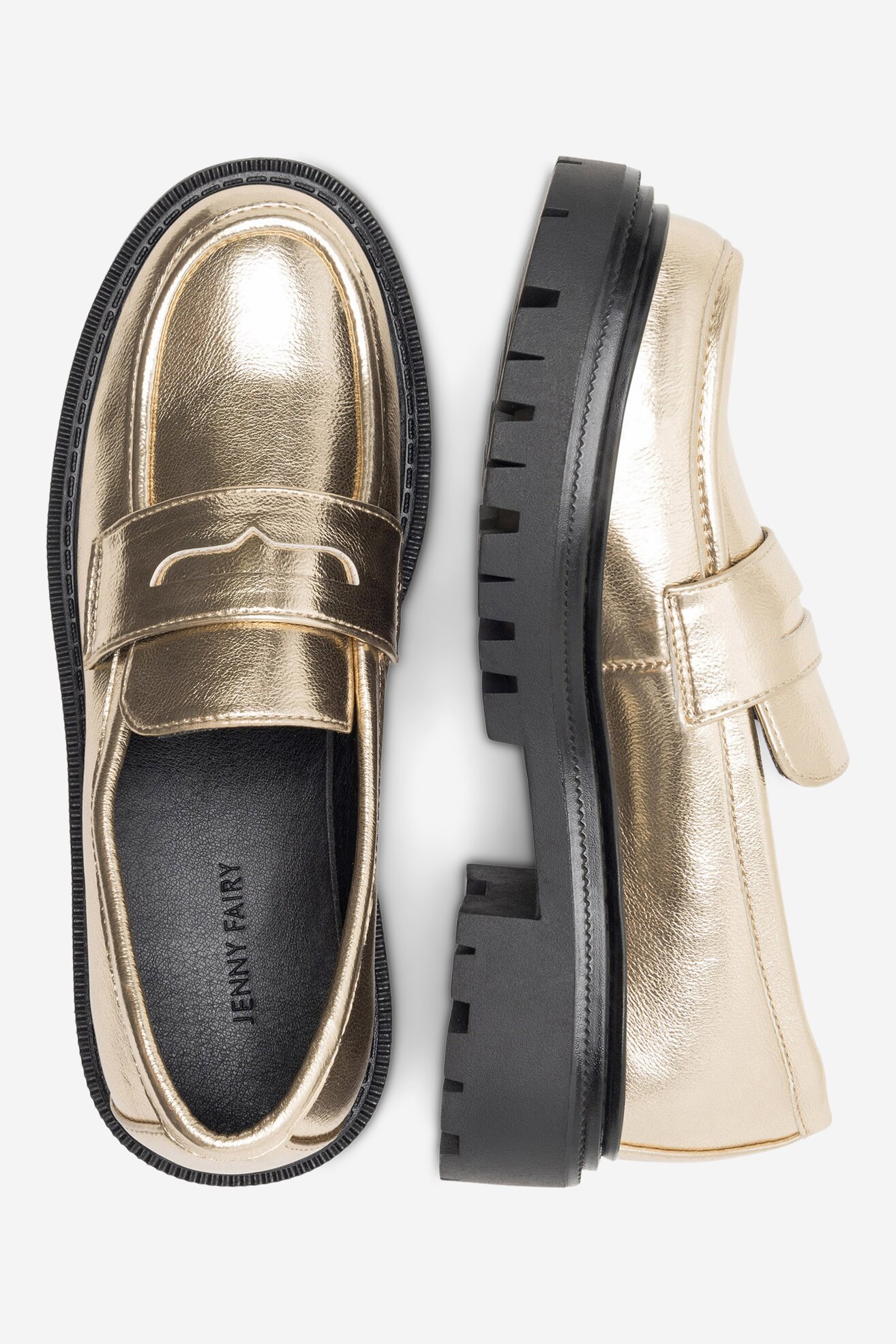 Mokasyn Jenny Fairy KIRA HY60031D-4 Złoty