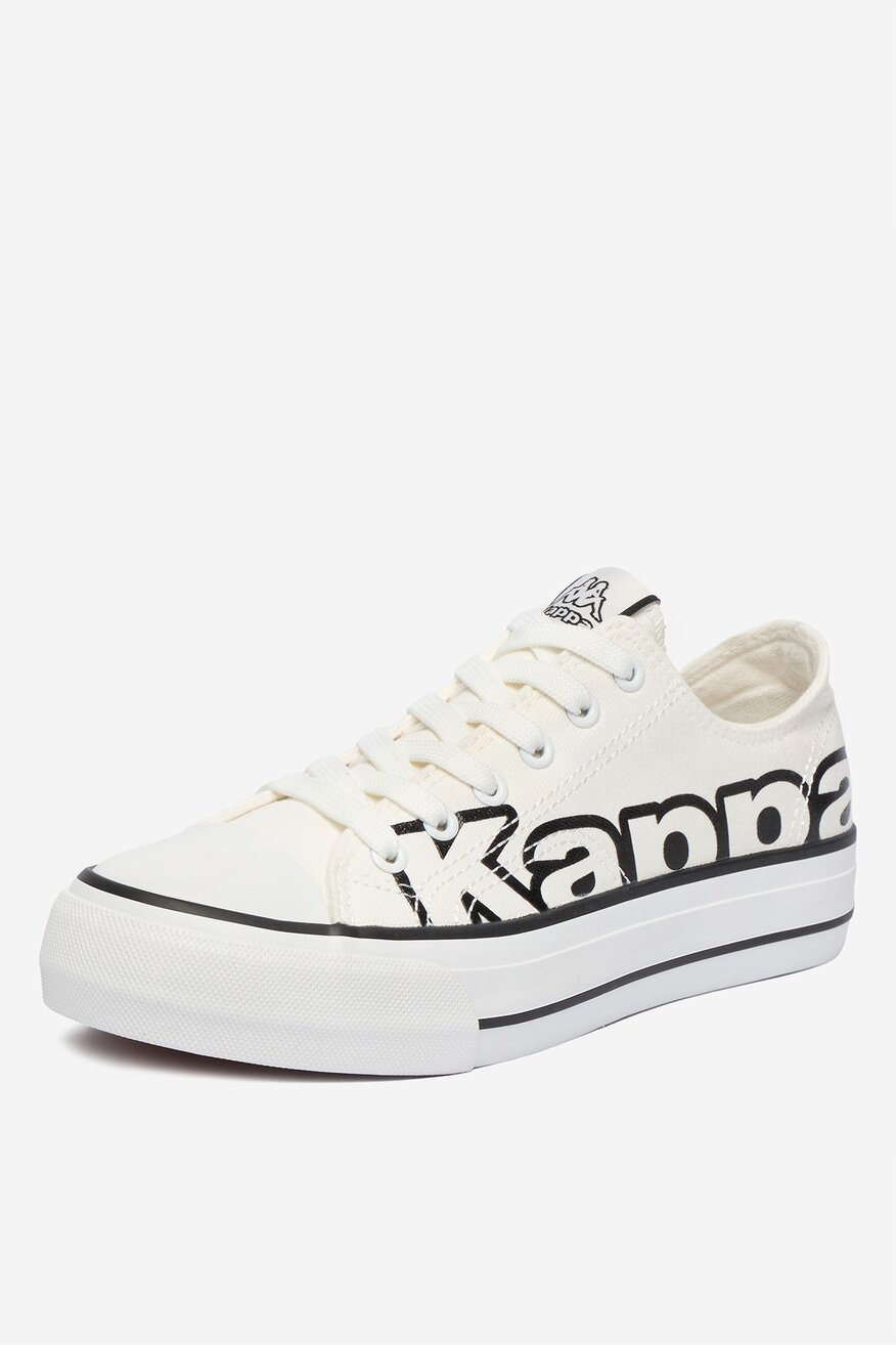 Pantofi pânză Kappa ALB - 5905588737827